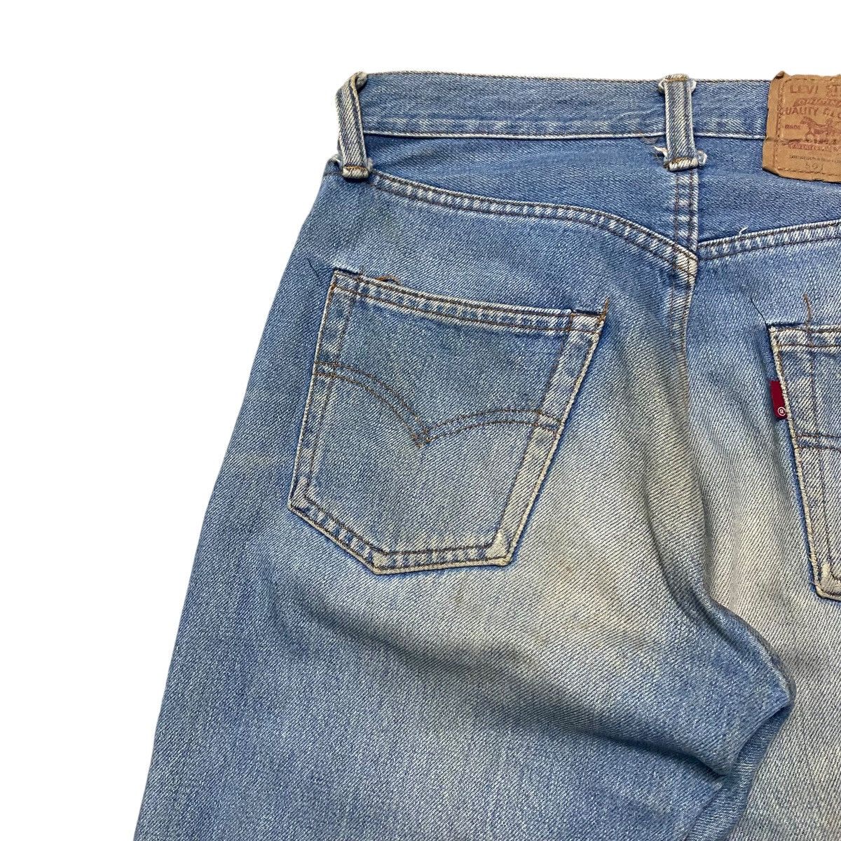 Levi's Vintage 80s Levis 501 Redline Jeans 27x32 Size US 27 - 8 Thumbnail