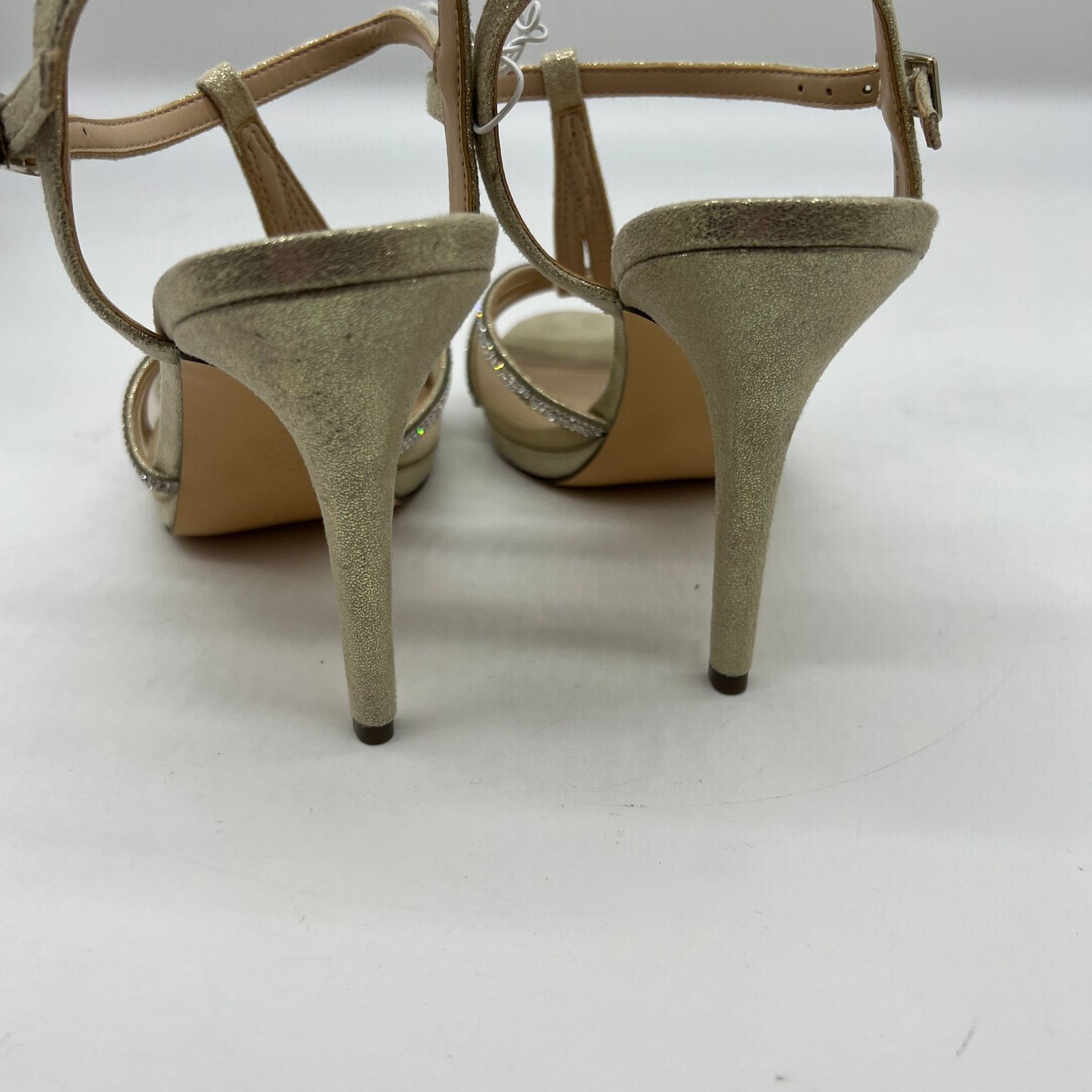 Other I.Miller Womens Ramona Heeled Sandals Gold Size 9.5M Size US 9.5 / IT 39.5 - 6 Thumbnail
