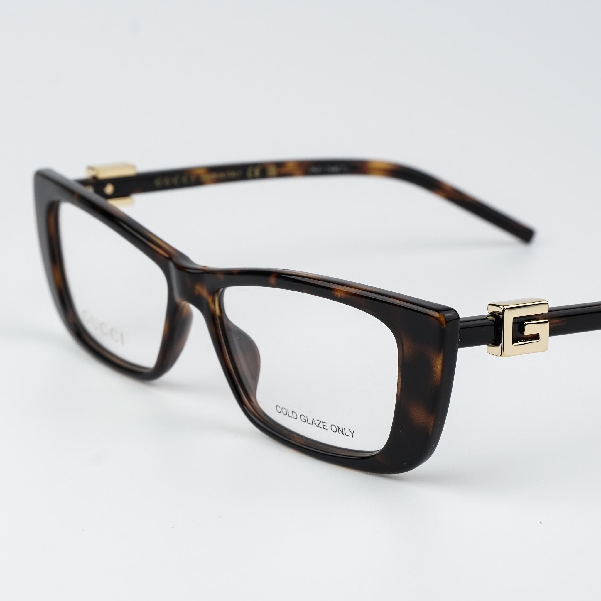 Gucci Gucci Women Eyeglasses Havana Cat Eye GG1682O 003 BRAND NEW Size ONE SIZE - 5 Thumbnail