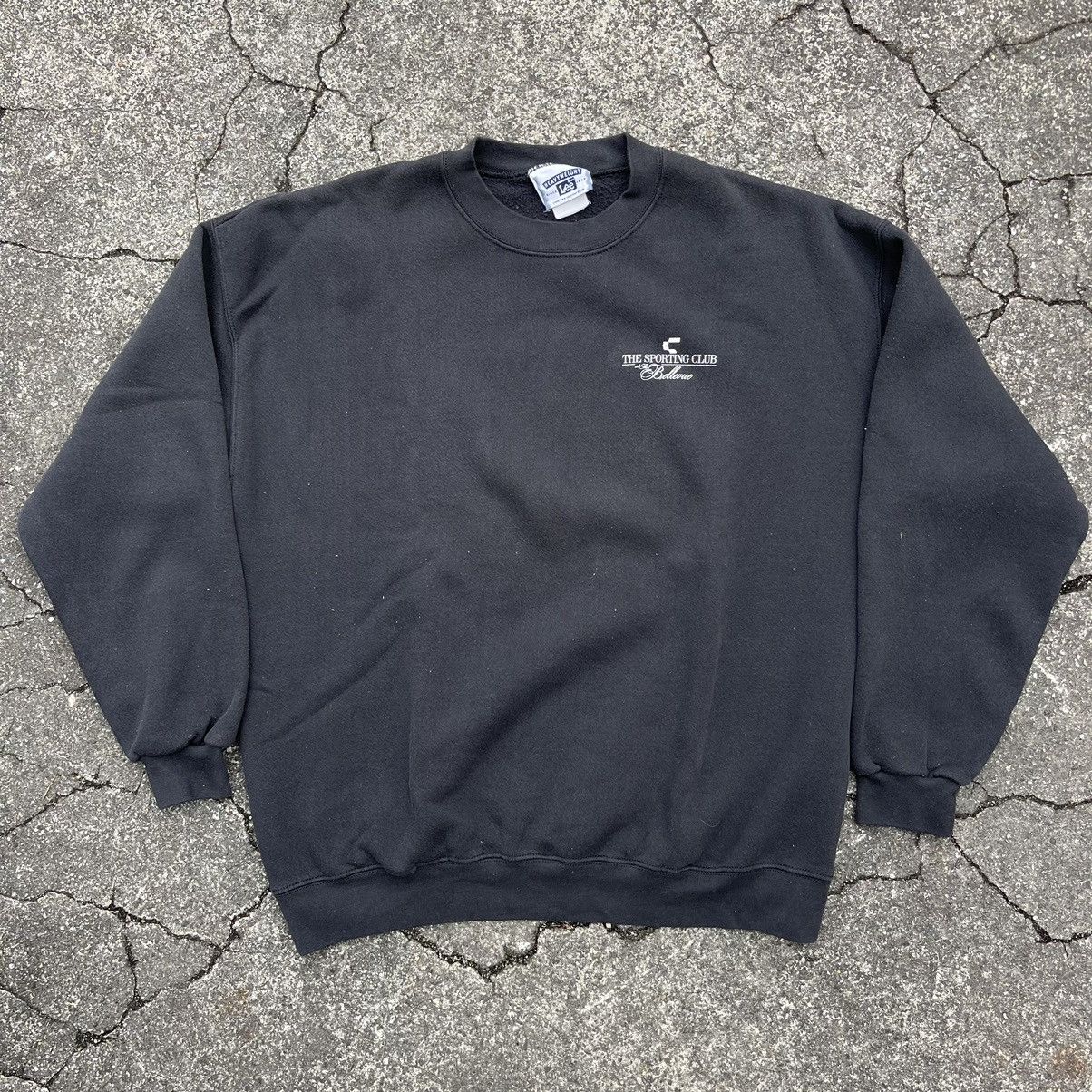 Lee × Vintage Vintage 90s THE SPORTING CLUB @ THE BELLVUE STAFF Crewneck Size US XL / EU 56 / 4 - 1 Thumbnail