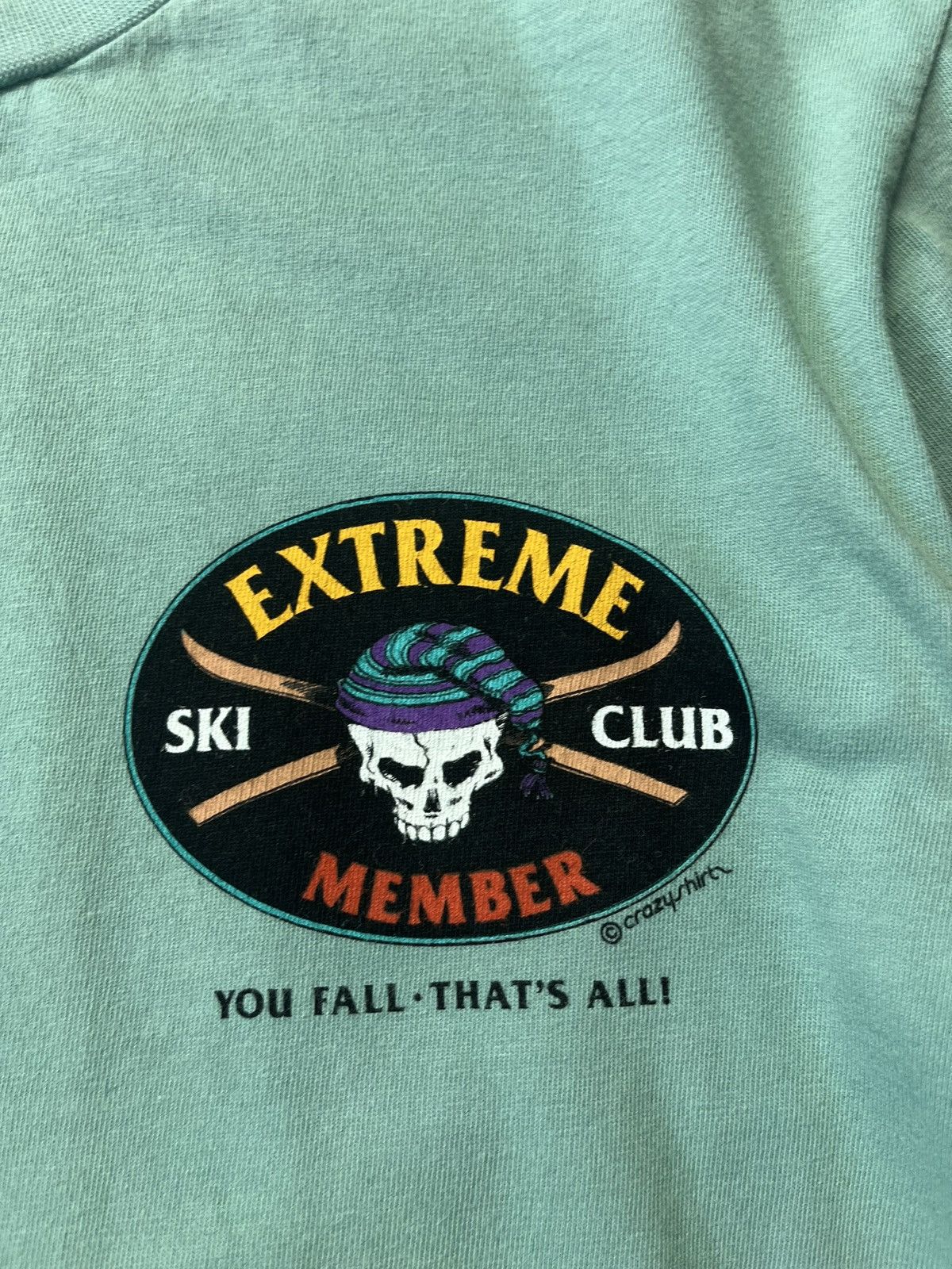 Vintage Vintage Extreme ski club T-shirt 90s Y2K Hawaii Size US M / EU 48-50 / 2 - 13 Thumbnail