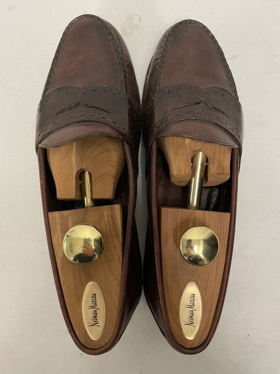 Polo Ralph Lauren × Vintage Leather Brogue Penny Loafer in Cordovan Size US 9 / EU 42 - 5 Thumbnail
