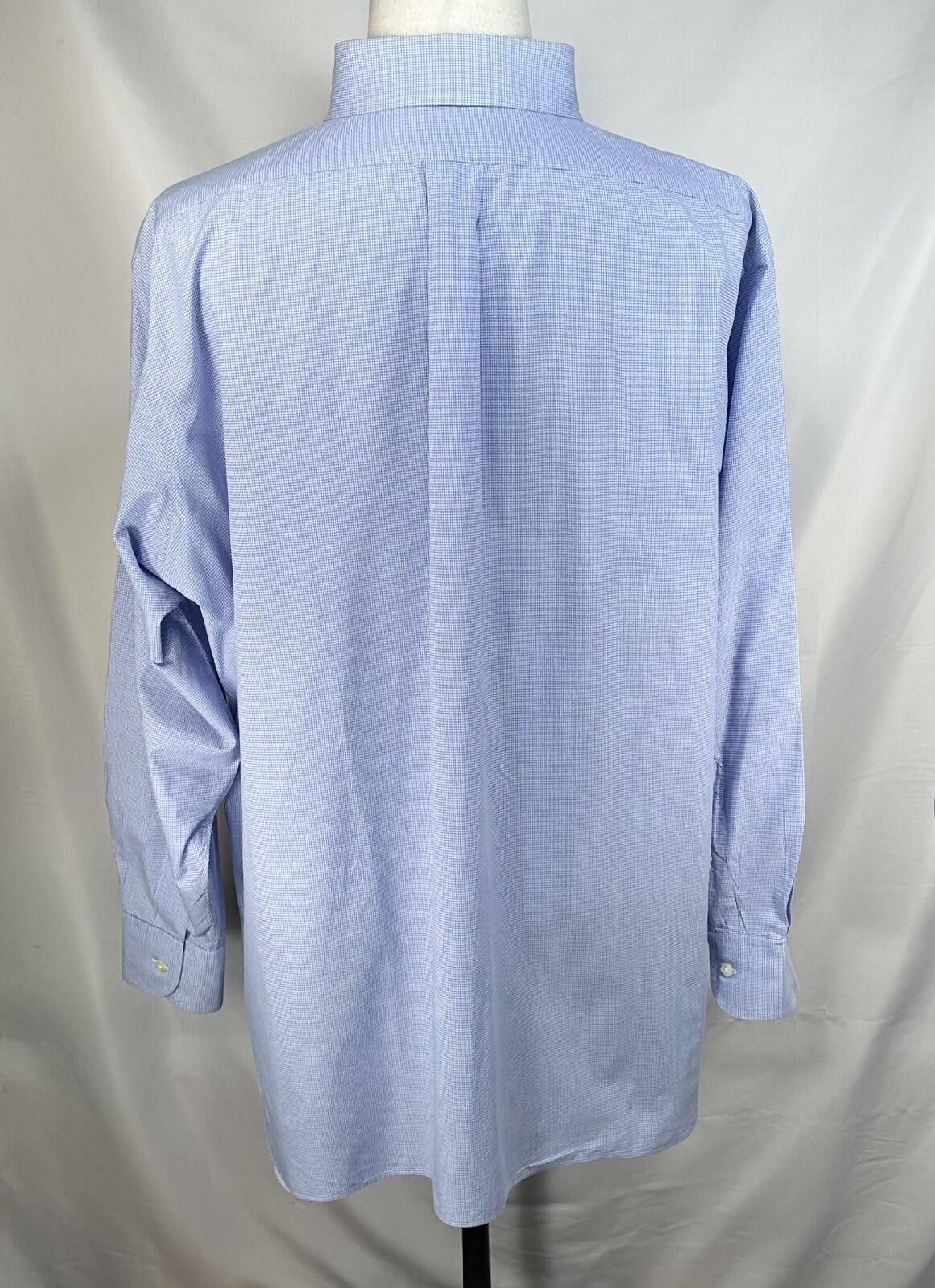 Tom James Tom James Executive Collection Tailored Oxford Blue Mens XL Size 44R - 2 Thumbnail