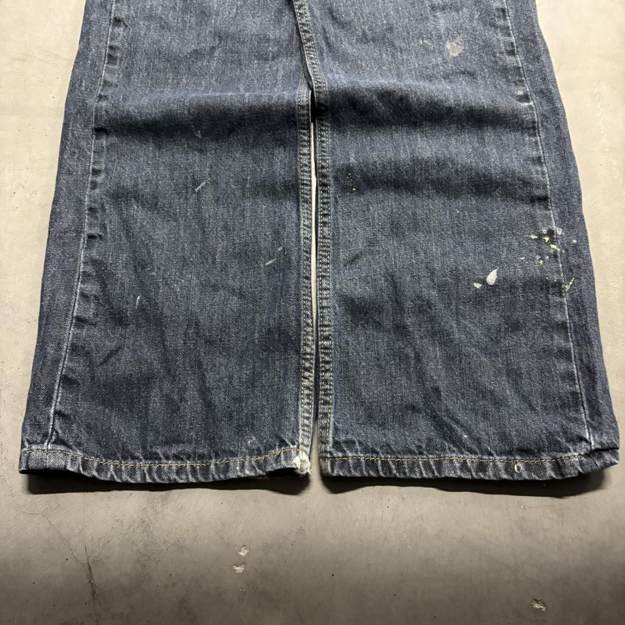 Levi's Crazy Vintage Y2K/2000s Baggy Levis Streetwear Dark Wash Denim Jeans! Size US 38 / EU 54 - 5 Thumbnail