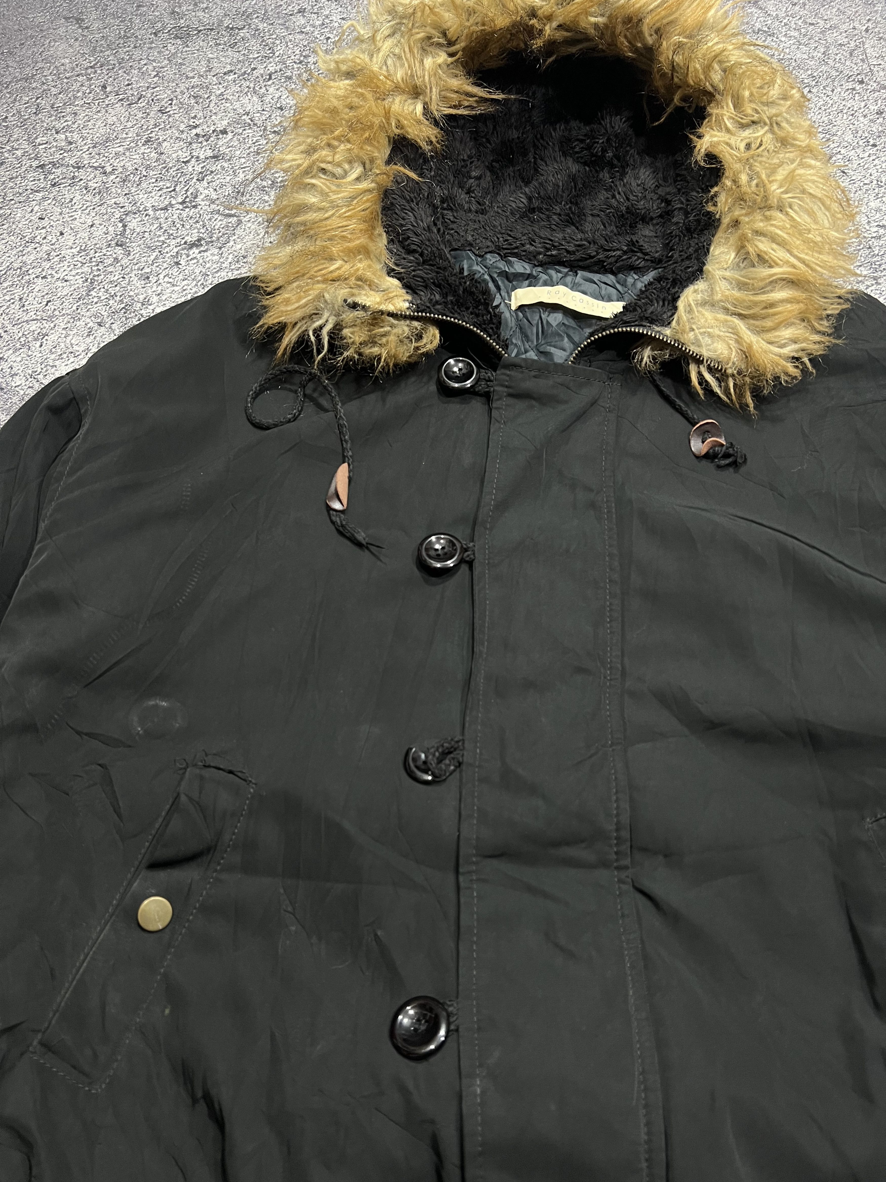 Japanese Brand 2000s Archival Hysteric Y's Cdg Bomber Fur y2k Lgb Ifsix Size US L / EU 52-54 / 3 - 2 Thumbnail