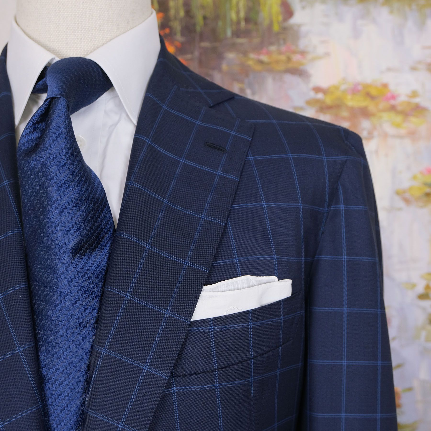 Other Giovanni Mattina, Blue blazer, Size 50, Bespoke, Napoli Size 40R - 3 Thumbnail