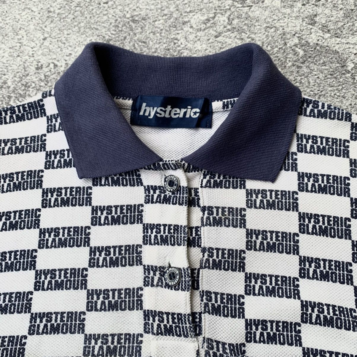 Hysteric Glamour × Japanese Brand Hysteric Glamour Full Print Polo Shirt Size US S / EU 44-46 / 1 - 3 Thumbnail