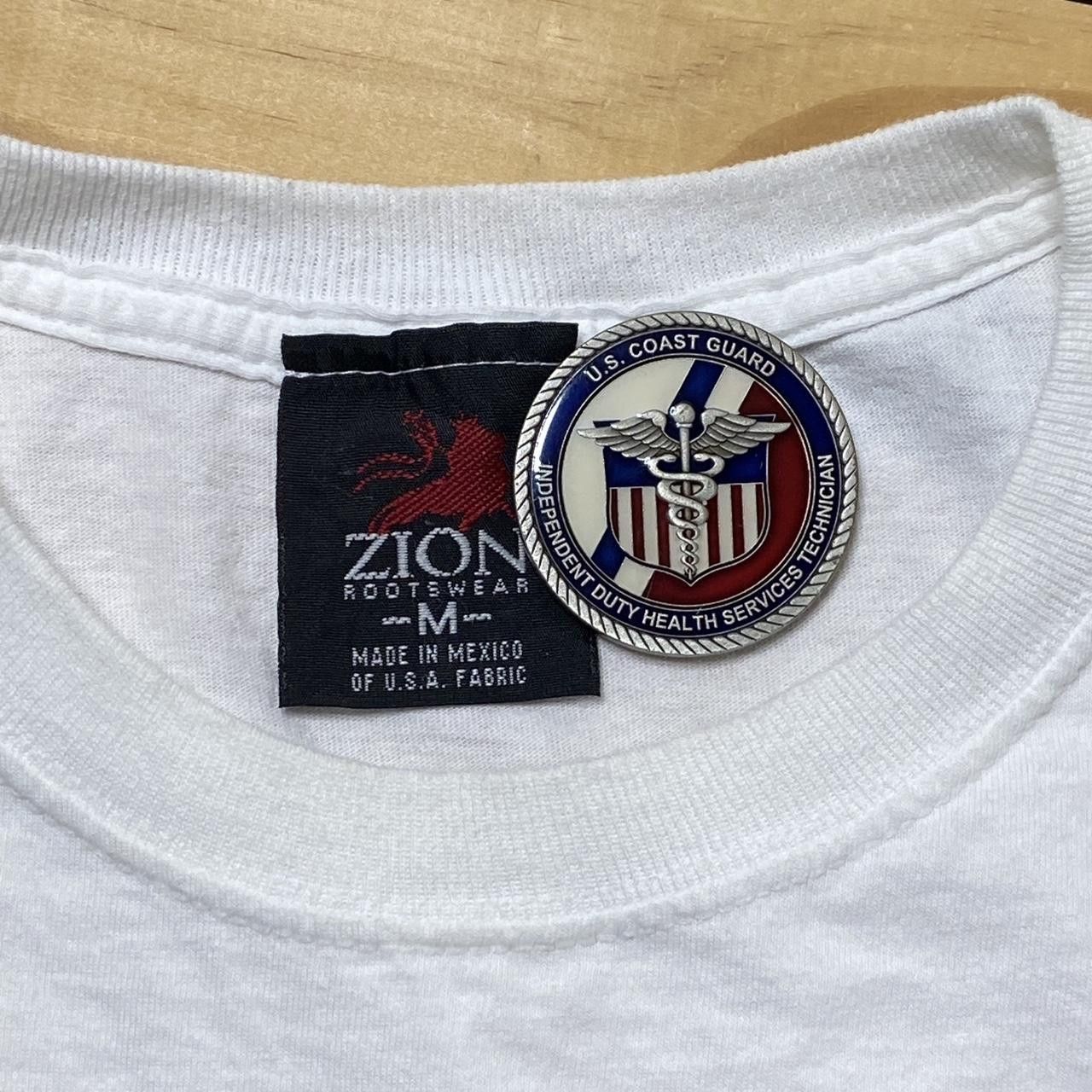 Zion Rootswear Bob Marley 2011 White Reggae Band Tee Size Medium Size US M / EU 48-50 / 2 - 4 Thumbnail