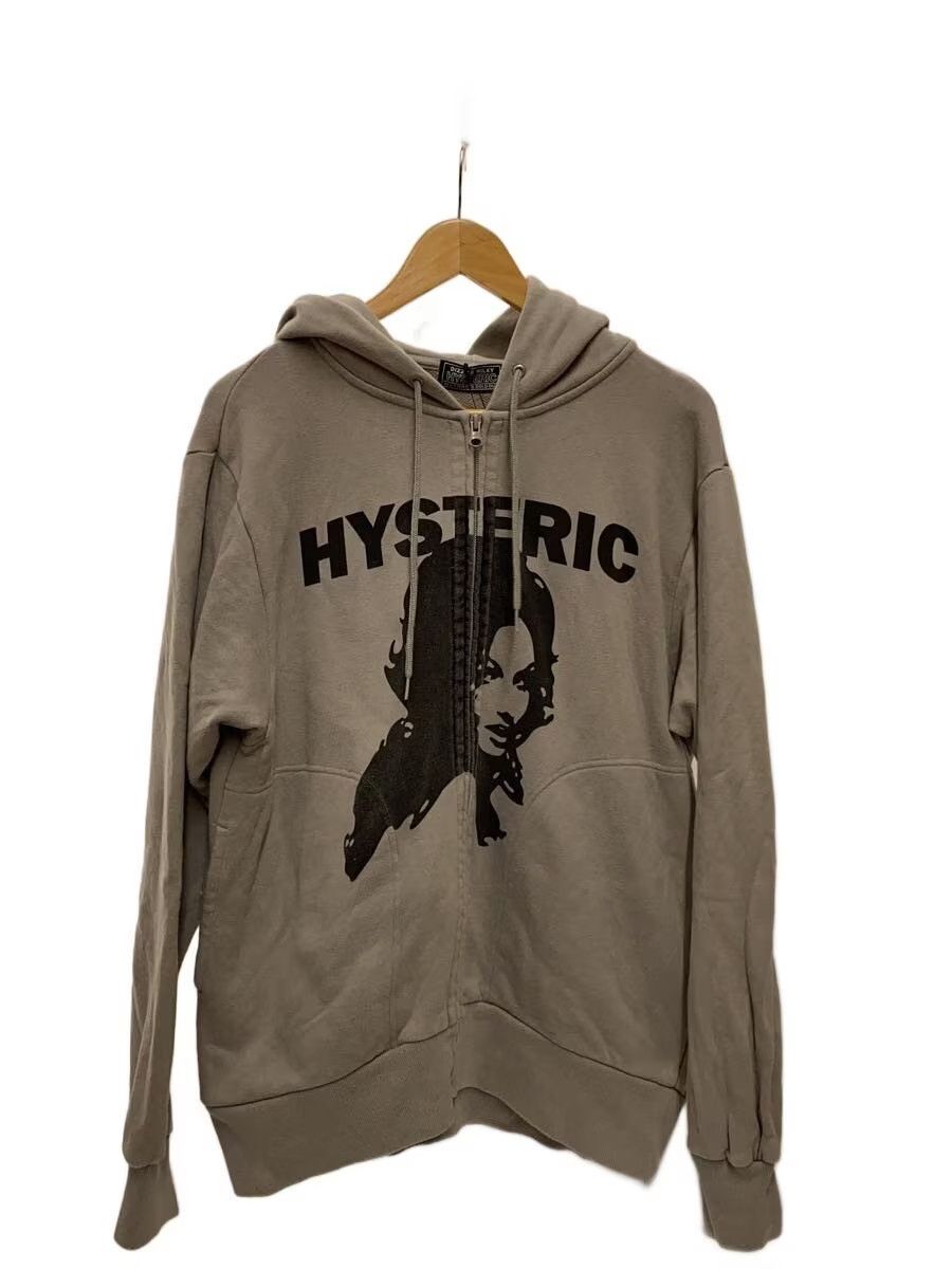 Hysteric Glamour Destroy All Monsters Patchwork Logo Zip Hoodie