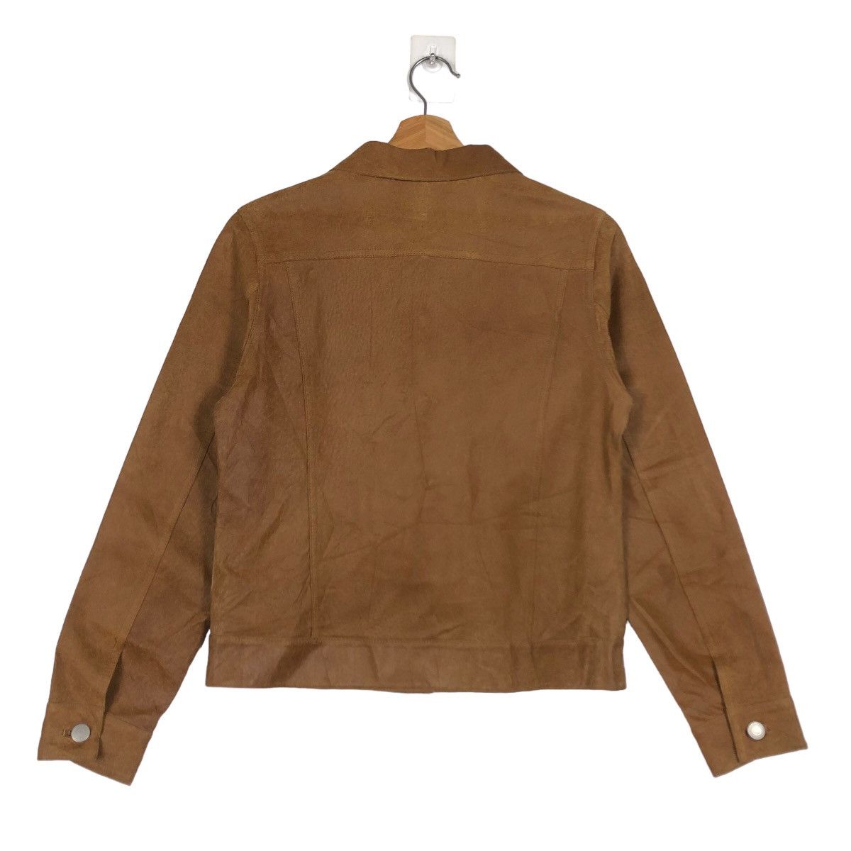 Japanese Brand 🔥Vintage Soft Leather Jacket Cropped RU Japan Issey Miyake Size US M / EU 48-50 / 2 - 8 Thumbnail