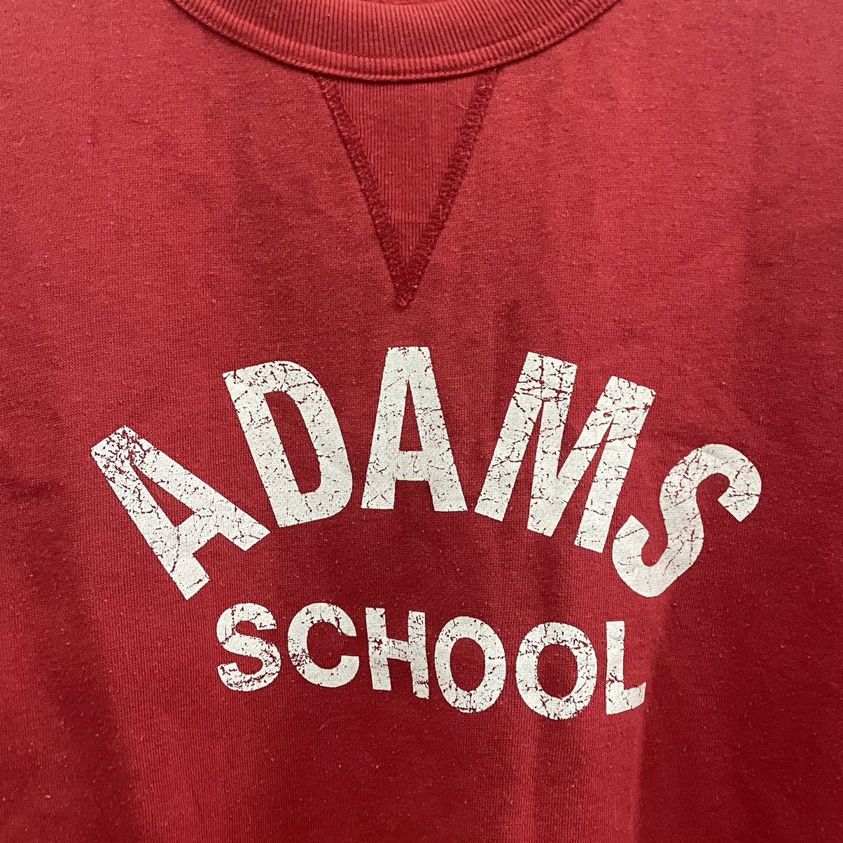 Vintage 🔥Vintage Adams School Big Spellout Sweatshirts Size US M / EU 48-50 / 2 - 4 Thumbnail