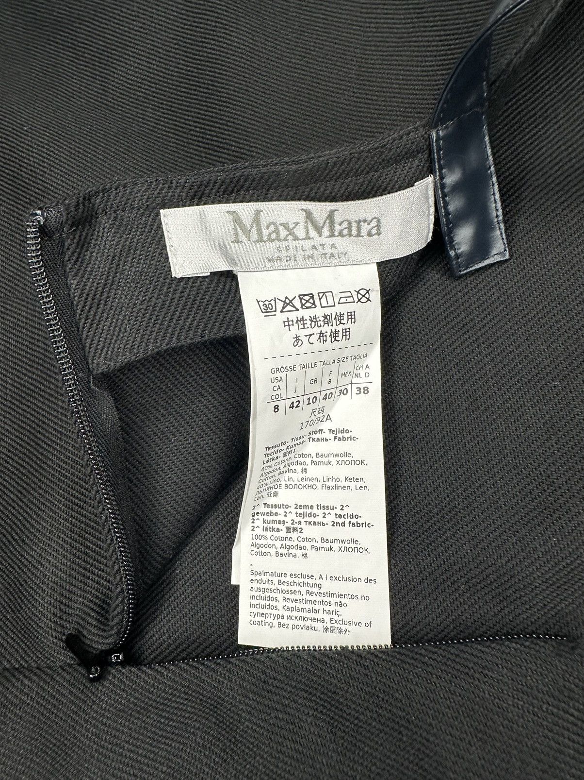 Max Mara Max Mara Straight-Fit Mini Slip Dress Size M / US 6-8 / IT 42-44 - 7 Thumbnail
