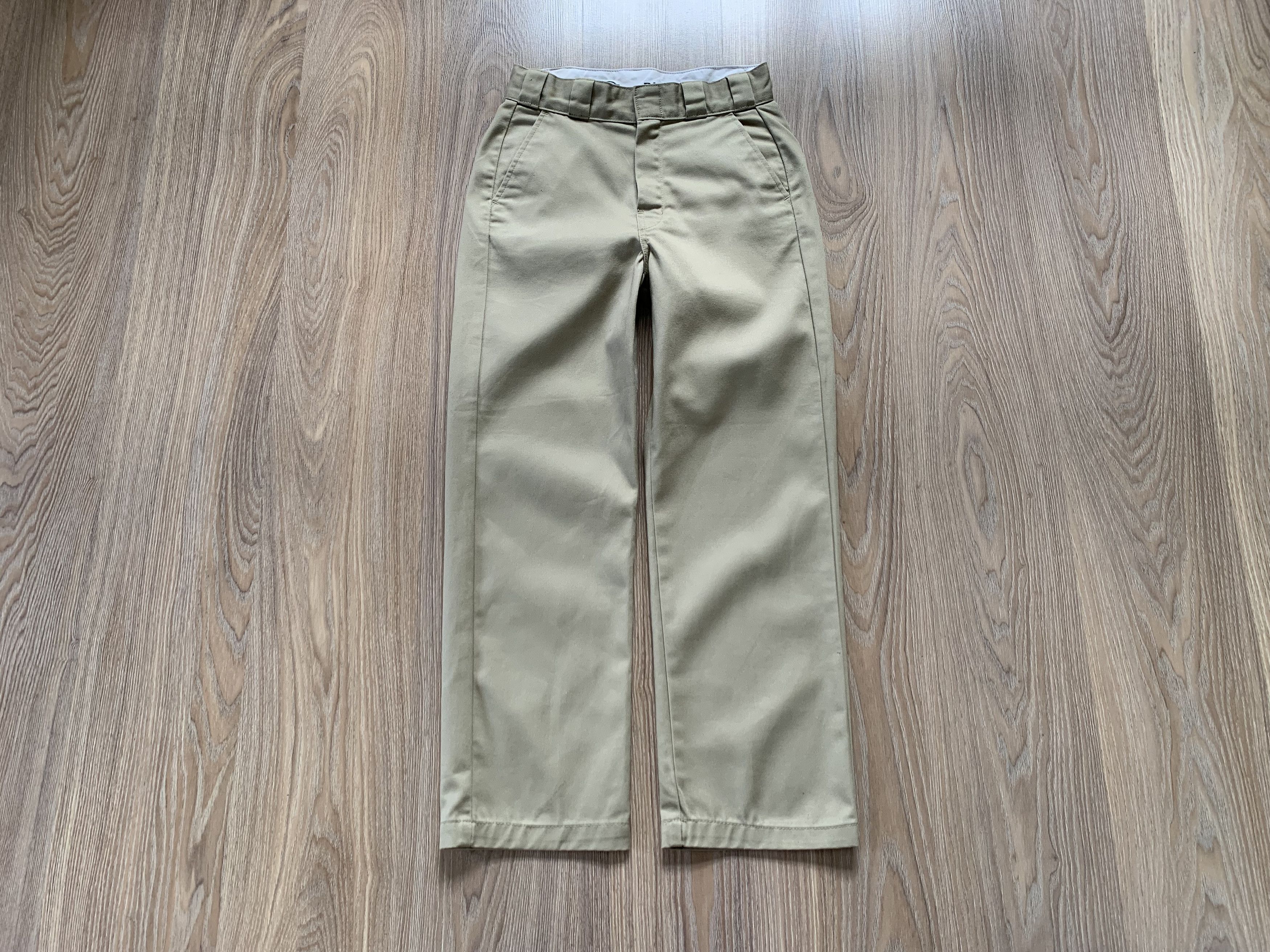 Dickies × Vintage Dickies Beige Unisex Classic Pants Trousers Size US 27 - 1 Thumbnail