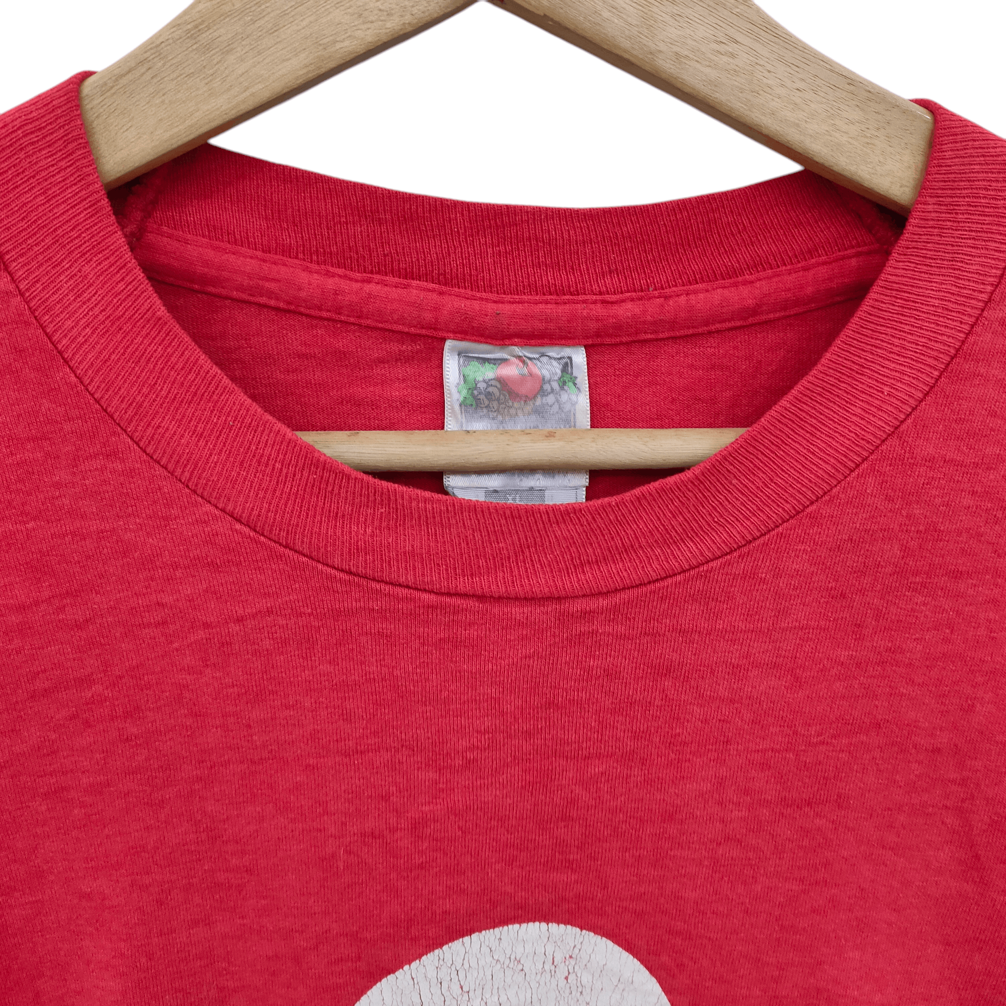 Fruit Of The Loom × Vintage 90s Evansville Indiana Tshirt Size US XL / EU 56 / 4 - 5 Thumbnail