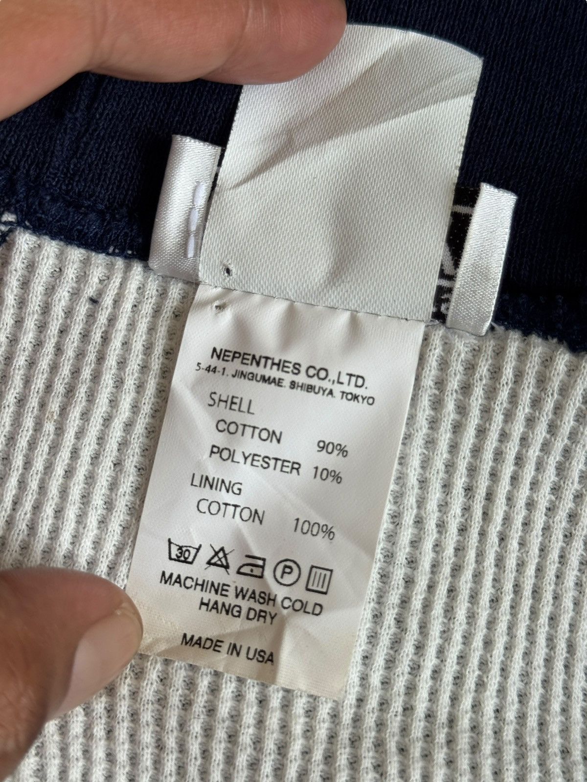 Engineered Garments Engineered Garments Throat Tap Zipper Thermal Hoodie Size US S / EU 44-46 / 1 - 12 Thumbnail