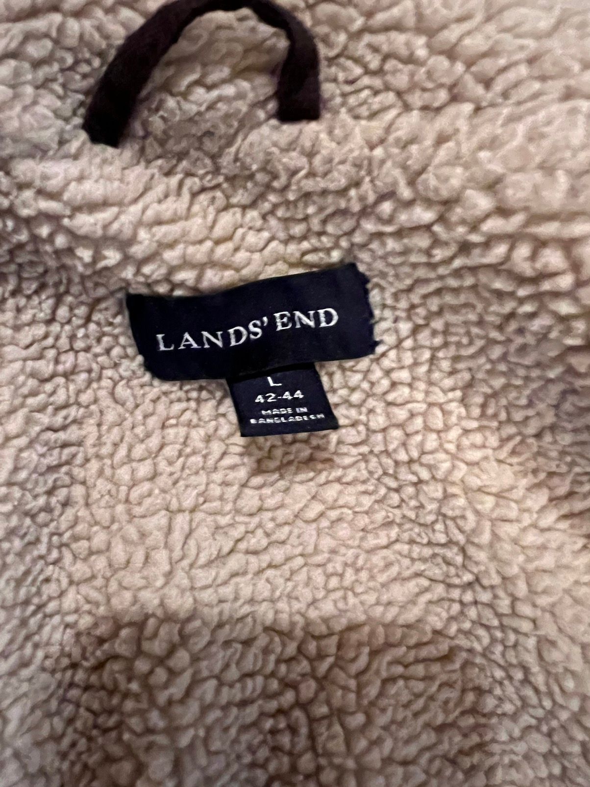 Lands End Lands end men’s parka jacket (Missing Hood) Size US L / EU 52-54 / 3 - 6 Thumbnail