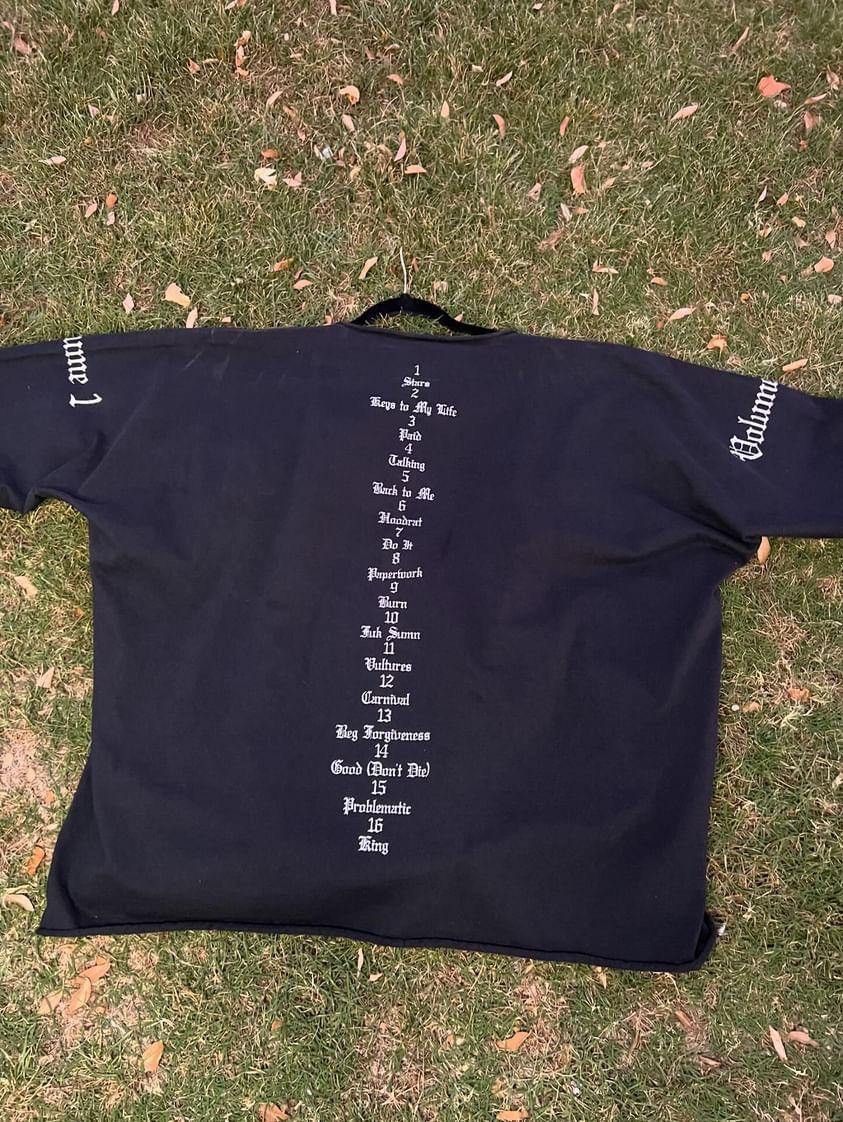 Kanye West Kanye West Yzy Sply Vultures Tee Size US L / EU 52-54 / 3 - 2 Thumbnail
