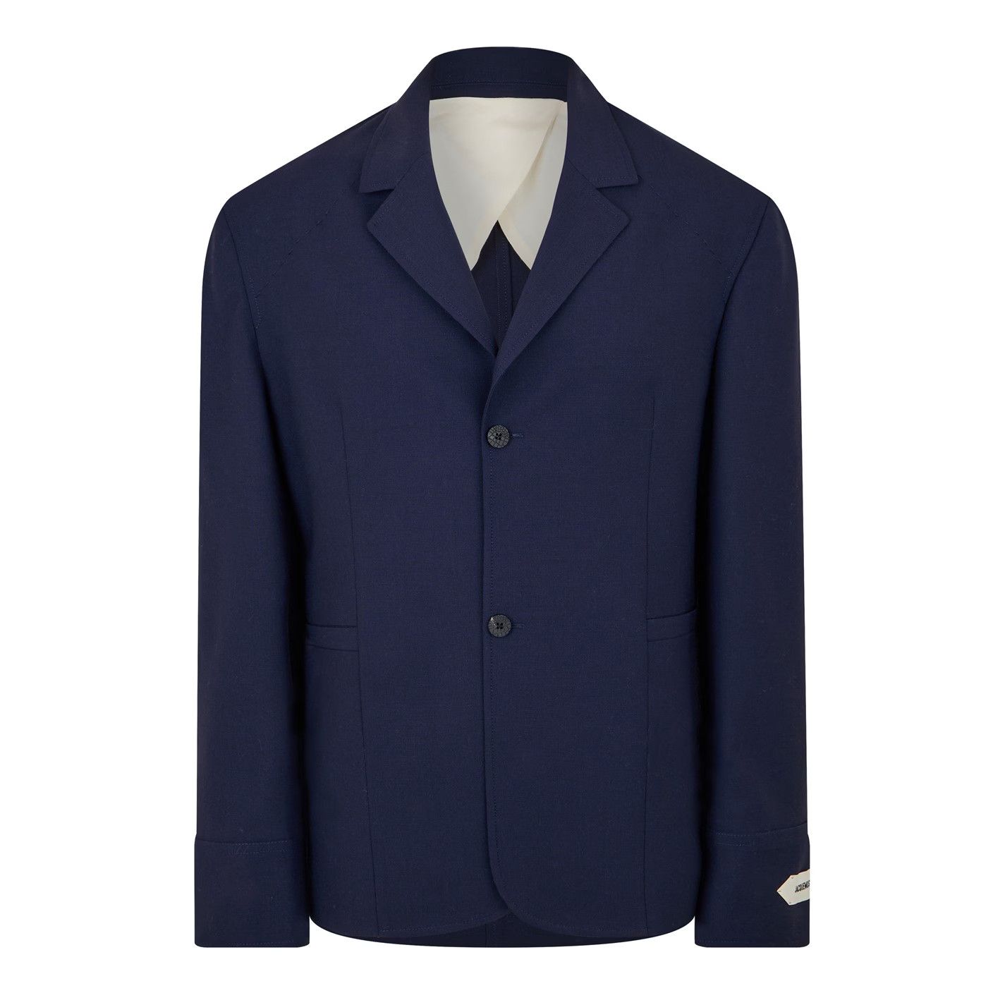 Jacquemus o1g2r1mq0426 Canevas Tailored Fit Blazer in Navy Size US XL / EU 56 / 4 - 1 Thumbnail