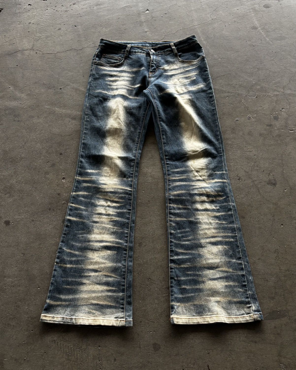 Japanese Brand Japanese Mud Washed Denim Pants Size US 29 - 2 Thumbnail
