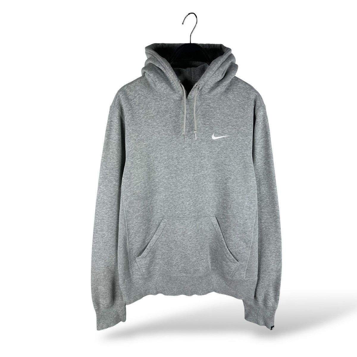 Nike Vintage Y2K Nike Athletic Dept. Basic Gray Hoodie Small Logo Size US S / EU 44-46 / 1 - 1 Thumbnail