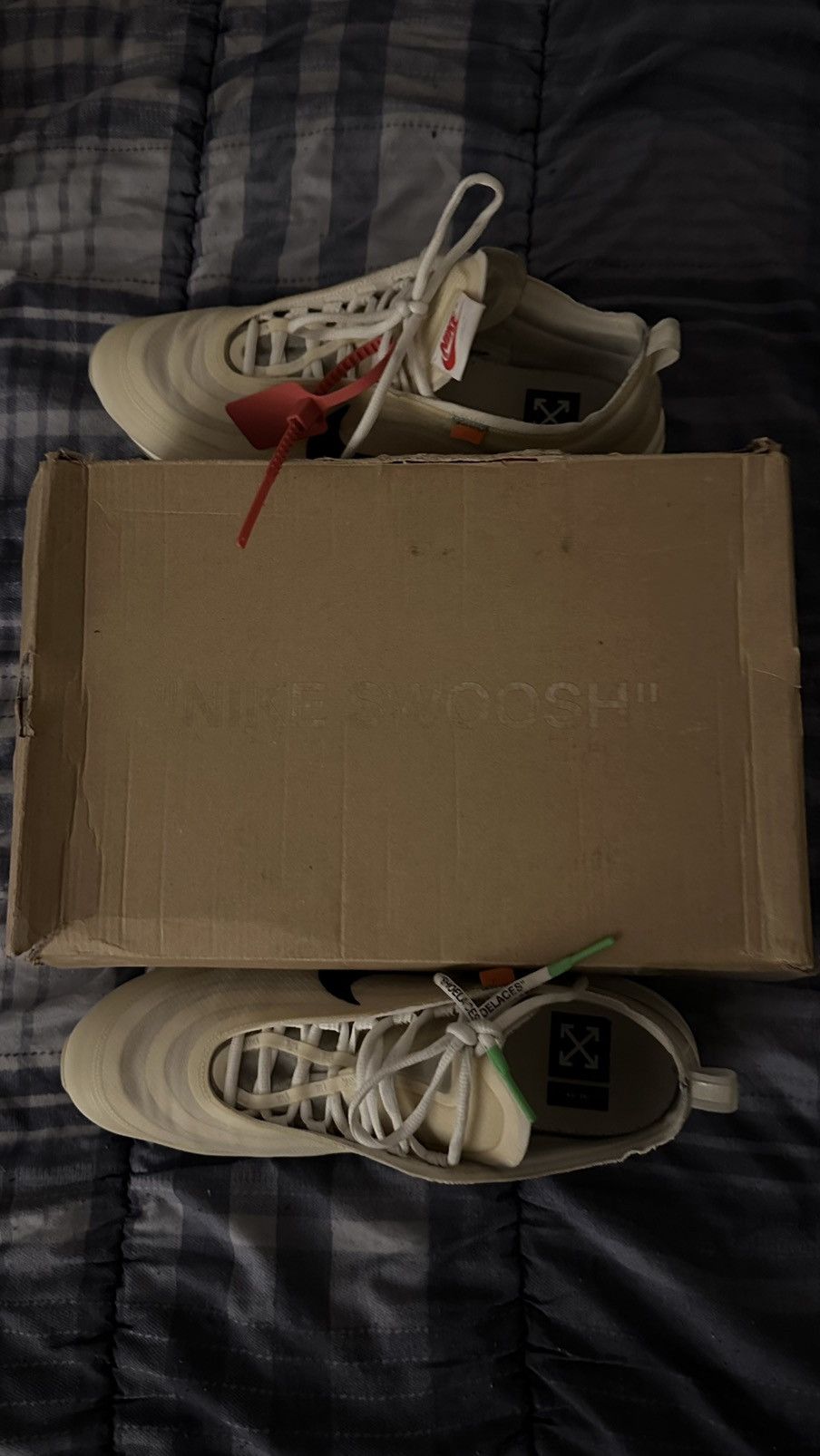 Nike × Off-White Nike Air Max 97 Off-White Size US 13 / EU 46 - 8 Thumbnail
