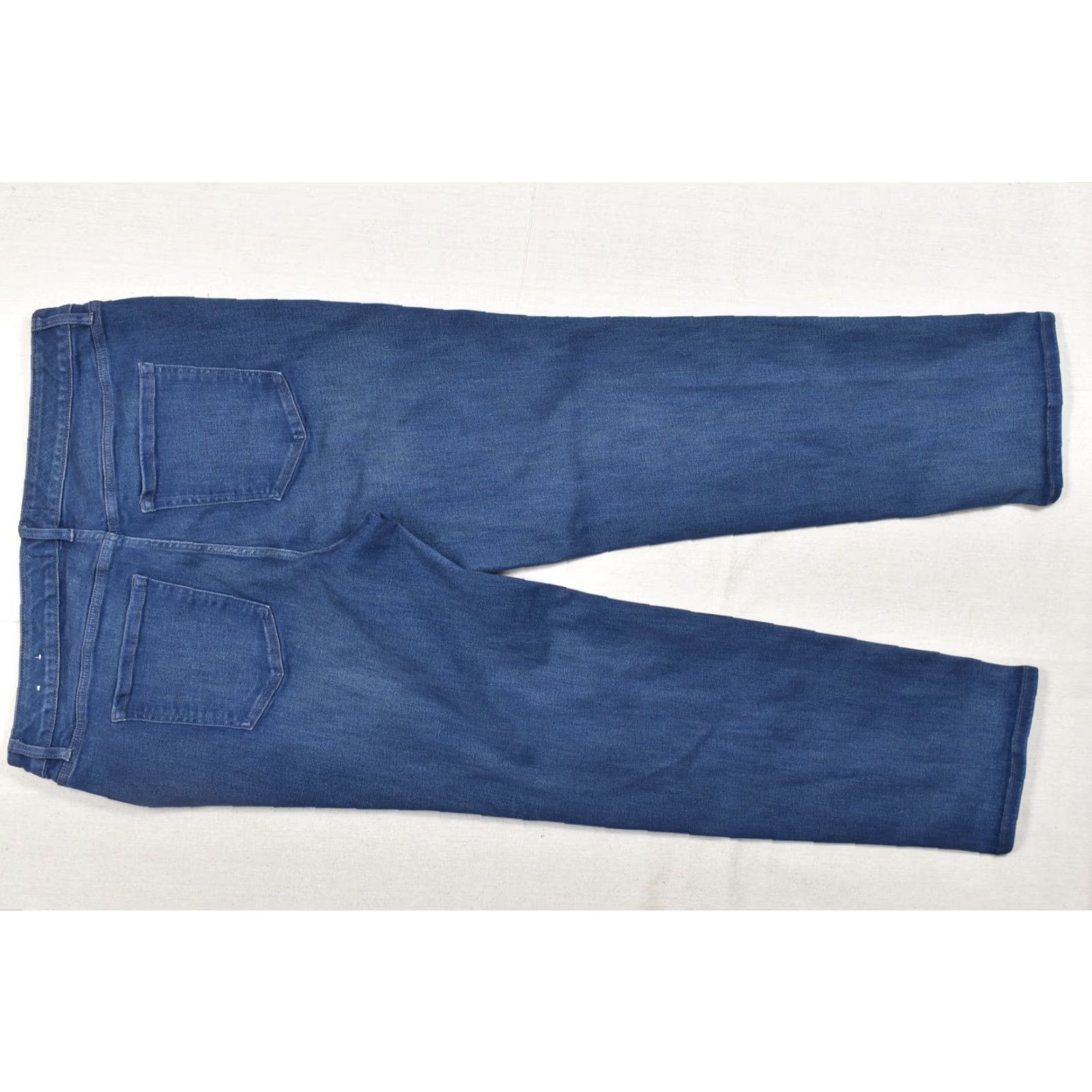 Vintage Lane Bryant Signature Fit Mid-Rise Straight Leg Jeans Blue Denim Size 20L Plus Cotton Denim 5-Pocket Stretch Women Modern Straight jeans for Women Size 42" / US 20 - 8 Thumbnail
