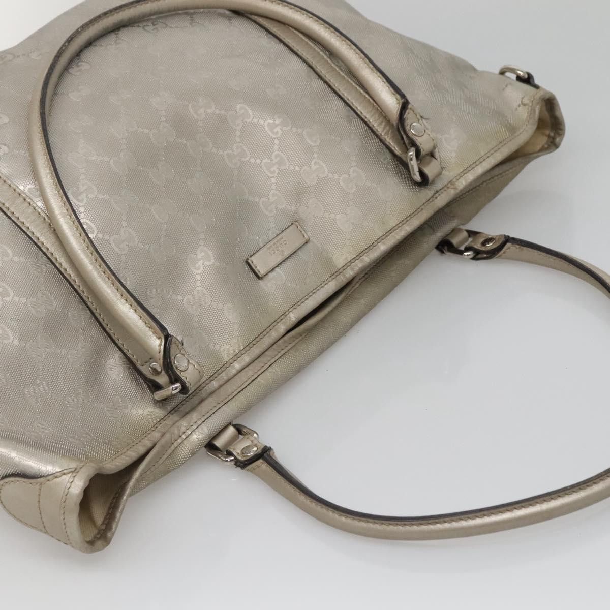 Gucci GUCCI GG Implementation Tote Bag Silver Size ONE SIZE - 6 Thumbnail