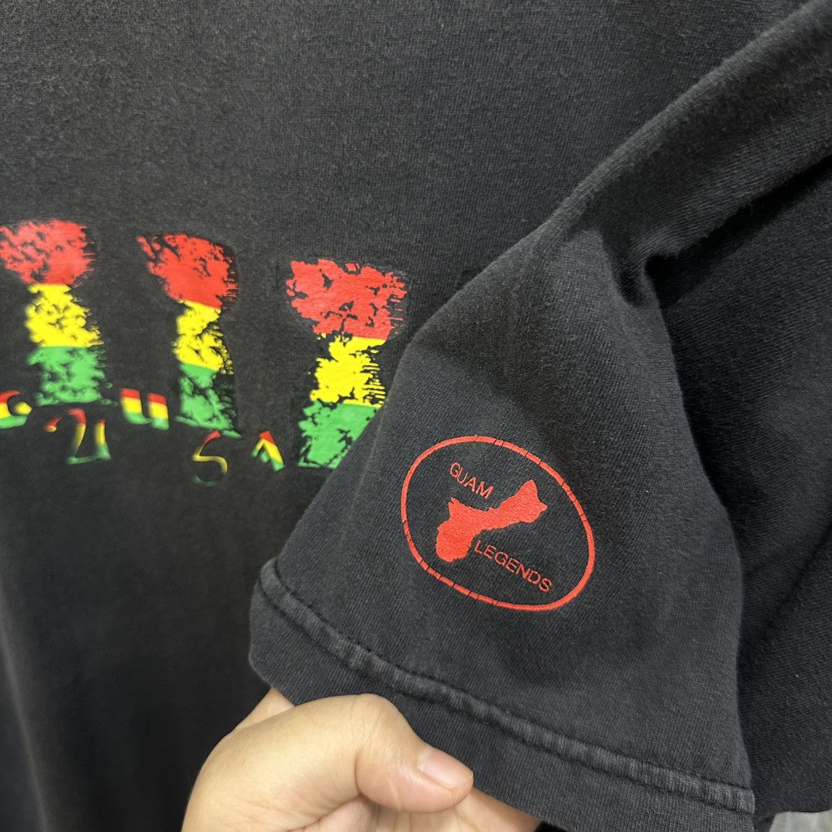 Vintage Rare Guam Hawaii Rasta Tee Size US M / EU 48-50 / 2 - 4 Thumbnail