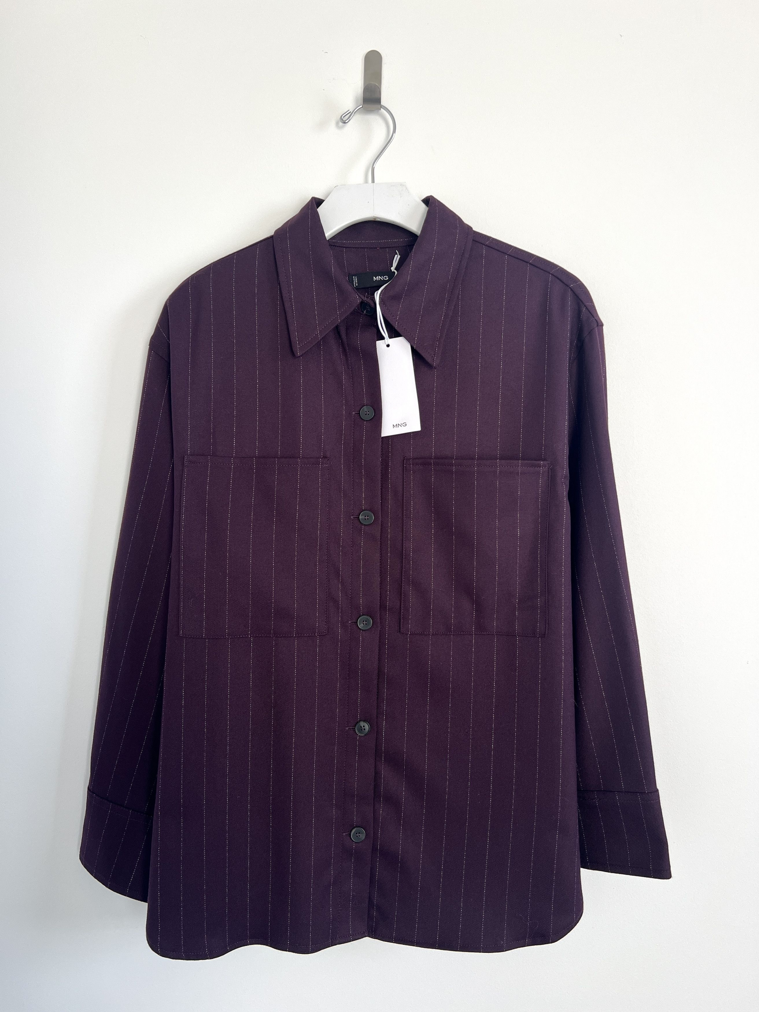 Mango Flannel Shirt Size S / US 4 / IT 40 - 1 Thumbnail