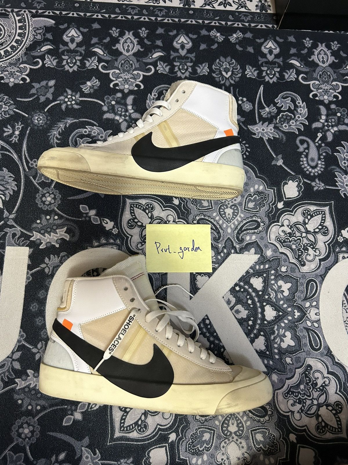 Nike × Off-White Nike Off White Blazer Mid THE TEN Size US 10.5 / EU 43-44 - 2 Thumbnail