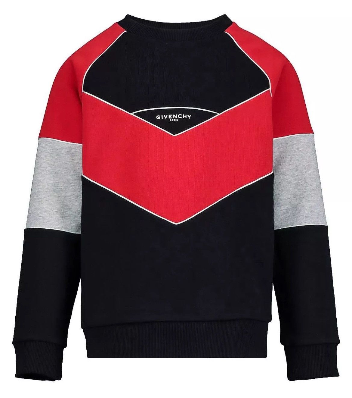 GIVENCHY⚡️Men size Small colorblock logo pullover sweatshirt