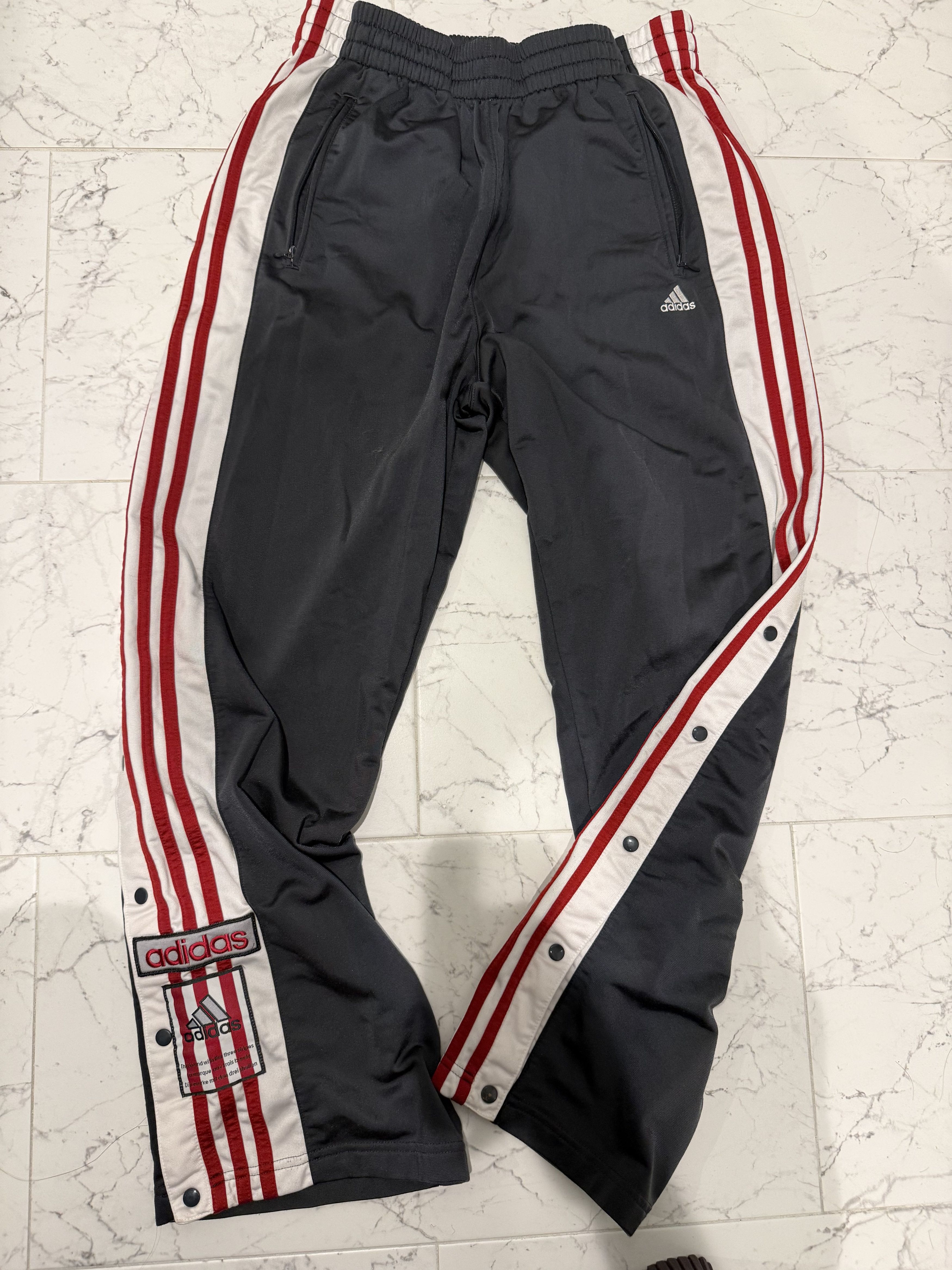 Adidas Adidas Track pants snap button Size US 32 / EU 48 - 1 Thumbnail