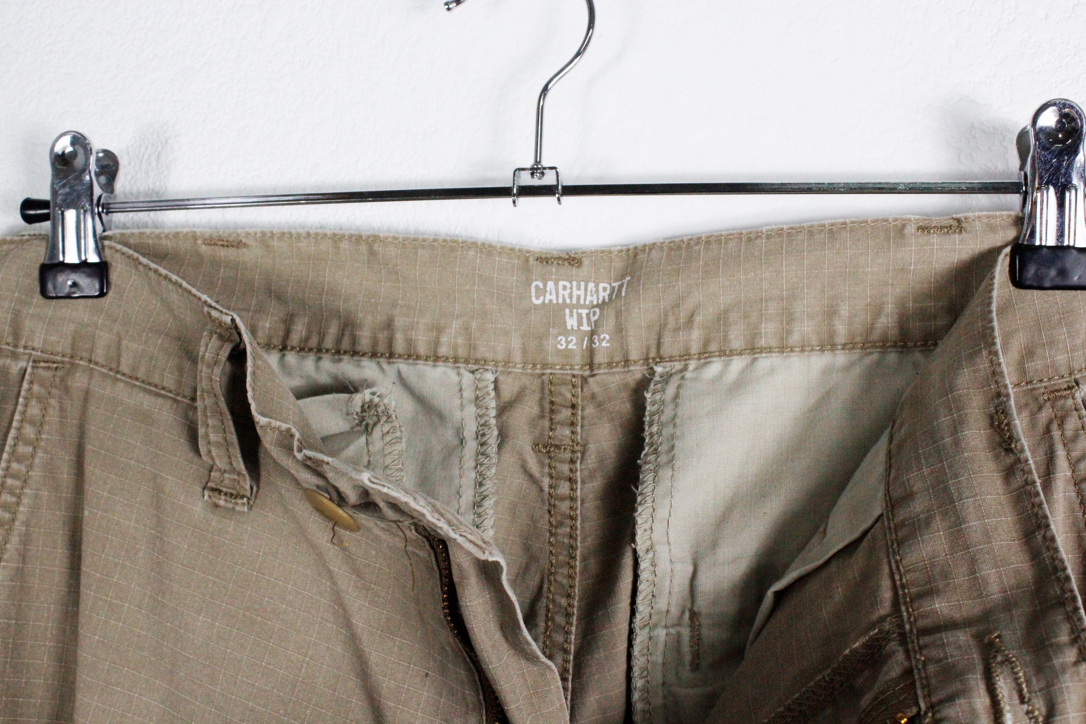 Carhartt × Carhartt Wip Carhartt Worn Regular Learn Cargo Pants Trousers Size US 32 / EU 48 - 13 Thumbnail