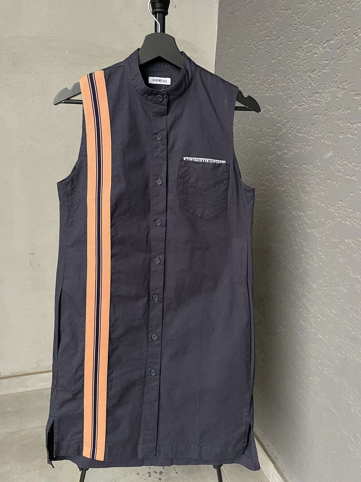 image of Dirk Bikkembergs x Hai Sporting Gear Dress Sleeveless Bikkembergs Y2K in Dark Blue Denim, Women's