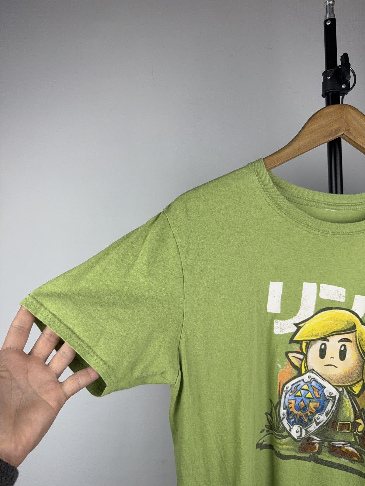 Nintendo Vintage Nintendo Legend of Zelda Link Japanese Graphic Tee Size US L / EU 52-54 / 3 - 5 Thumbnail