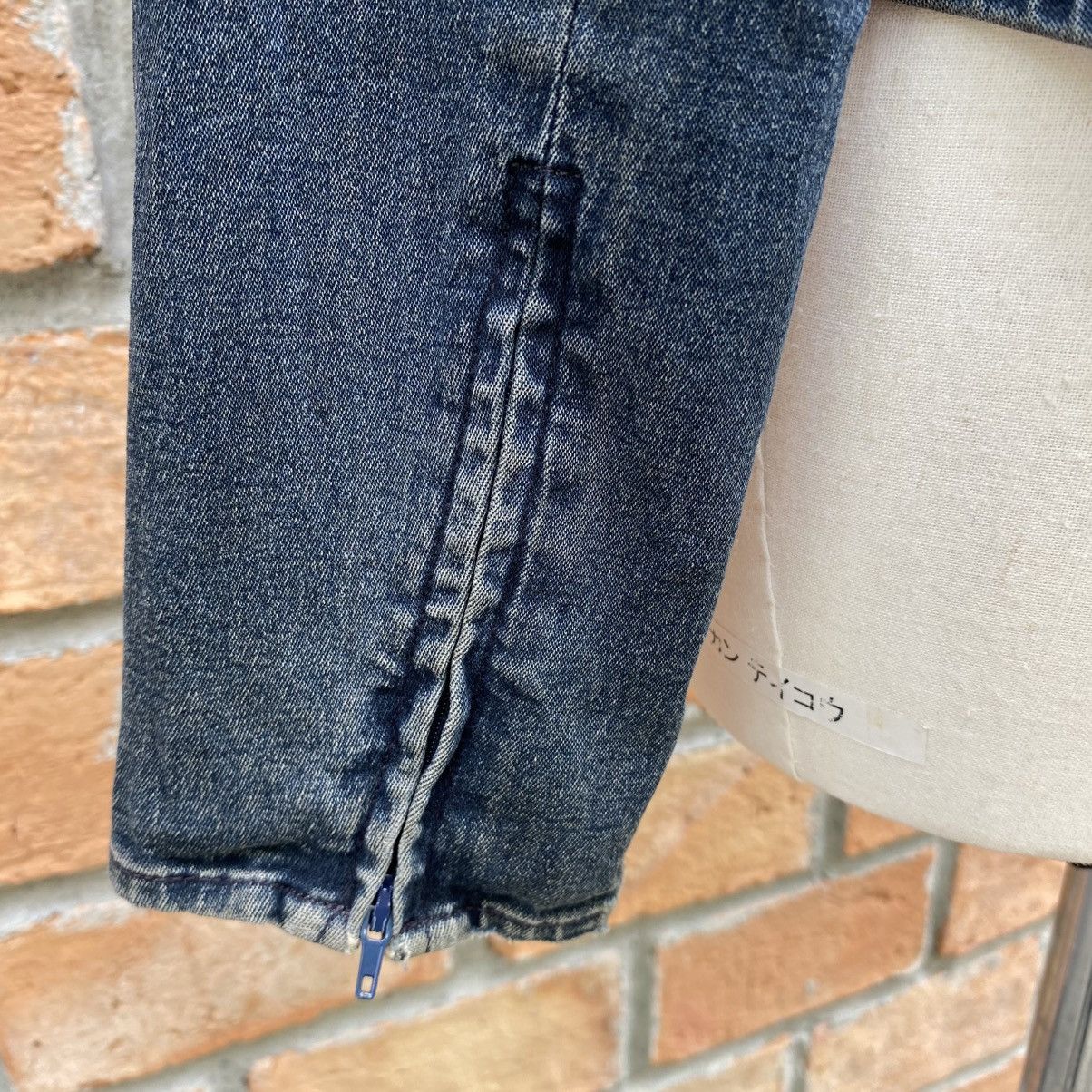 DKNY DKNY JEANS Denim Zip-Up Stand Collar Shirt Size S / US 4 / IT 40 - 7 Thumbnail