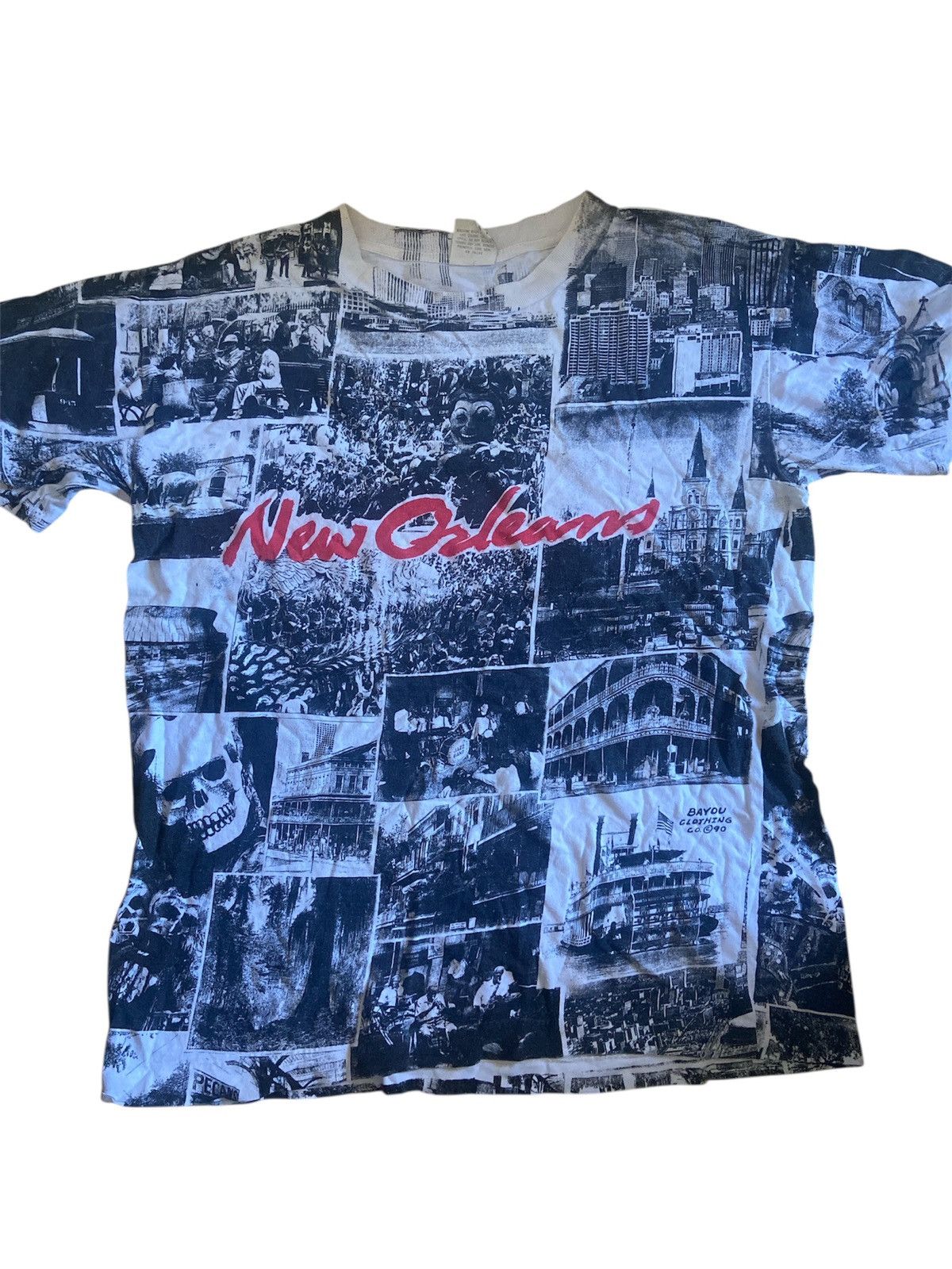 Supreme Vintage white shirt New orleans city Printed Size US L / EU 52-54 / 3 - 3 Thumbnail