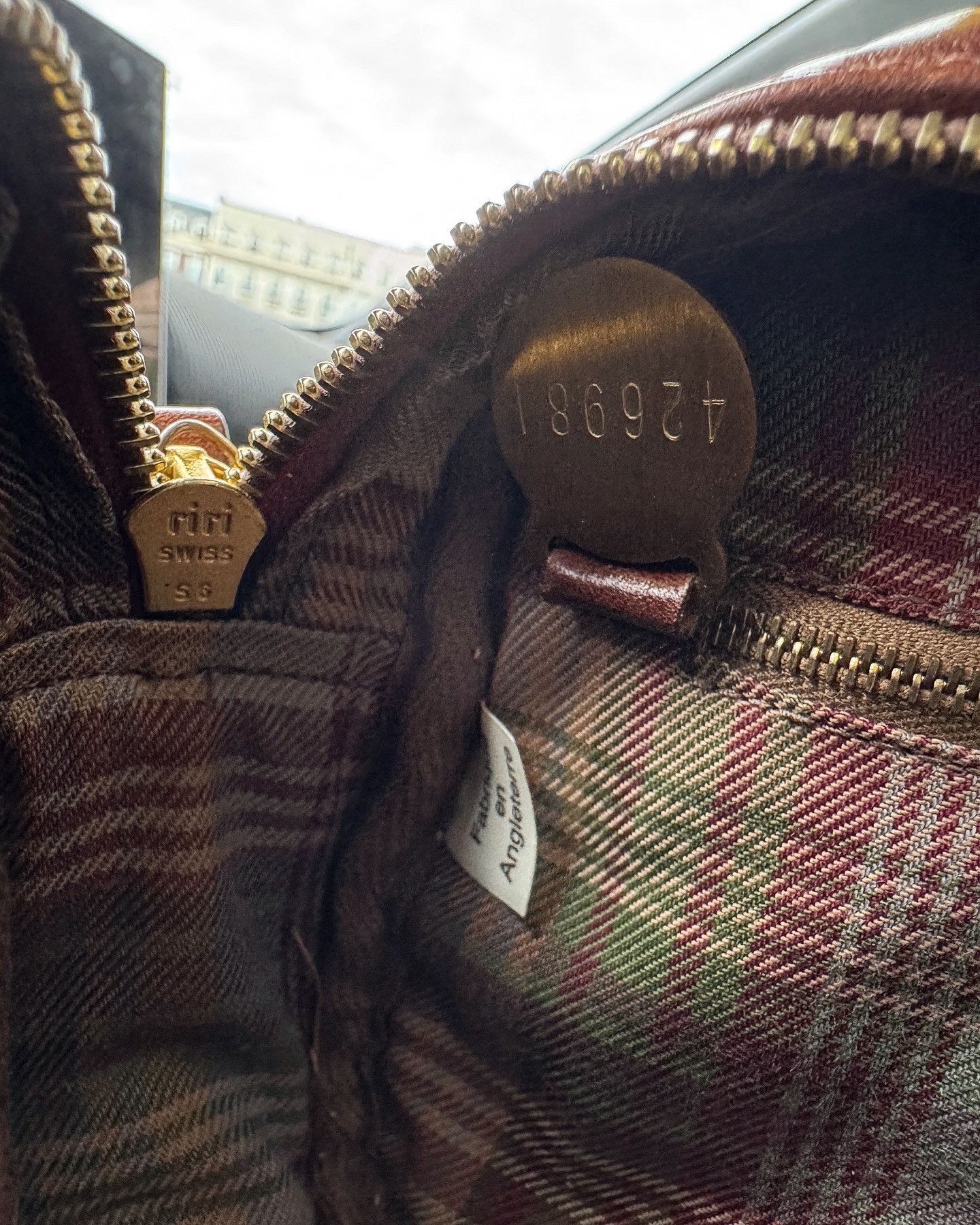 Other Mulberry Vintage Brown Leather Bag Made in England Size ONE SIZE - 6 Thumbnail