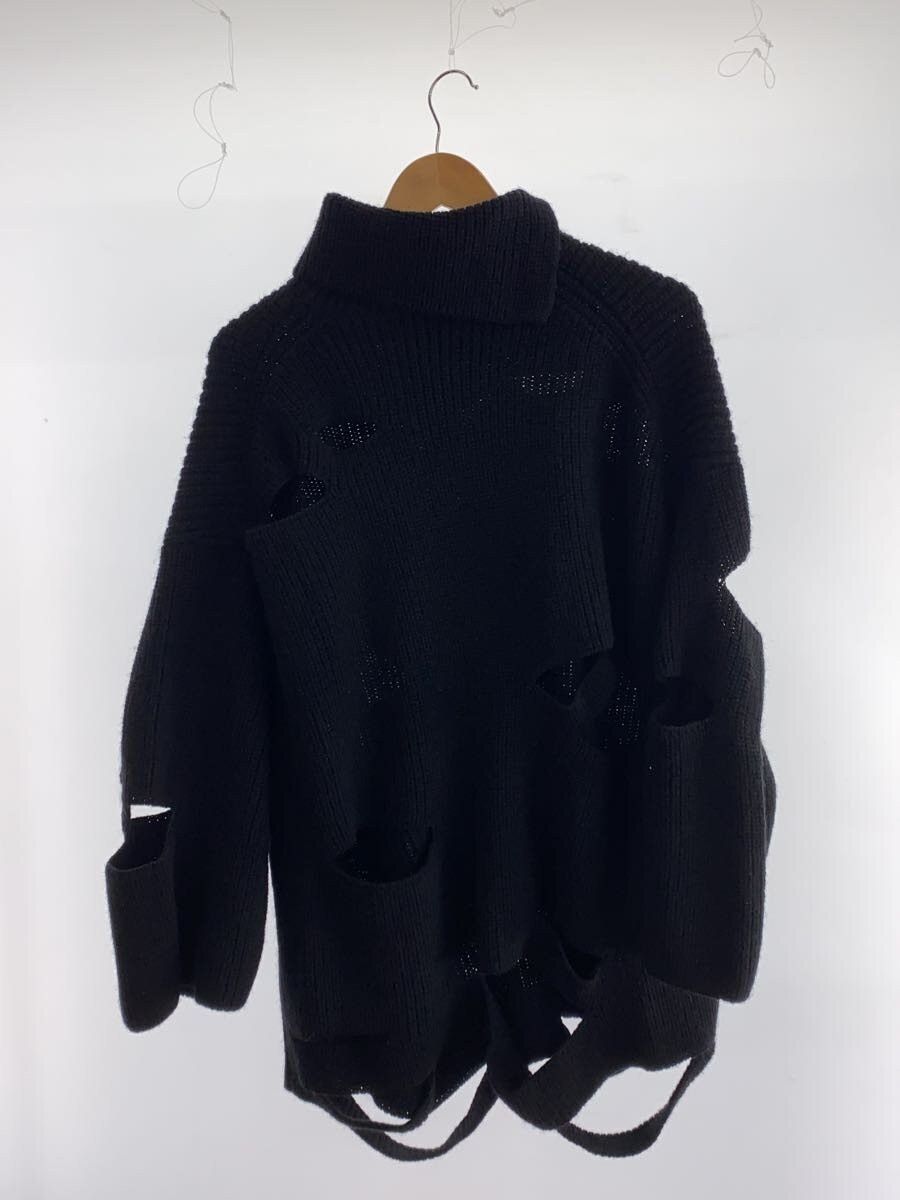 Yohji Yamamoto yohji yamamoto Y’s 22AW/SLASHED HIGHNECK KNIT Size US M / EU 48-50 / 2 - 2 Thumbnail