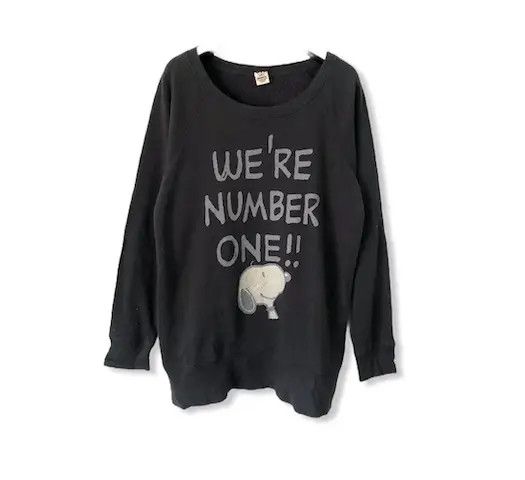 Peanuts × Uniqlo Snoopy Peanuts x Uniqlo Sweatshirt Big Logo Size XL / US 12-14 / IT 48-50 - 1 Thumbnail