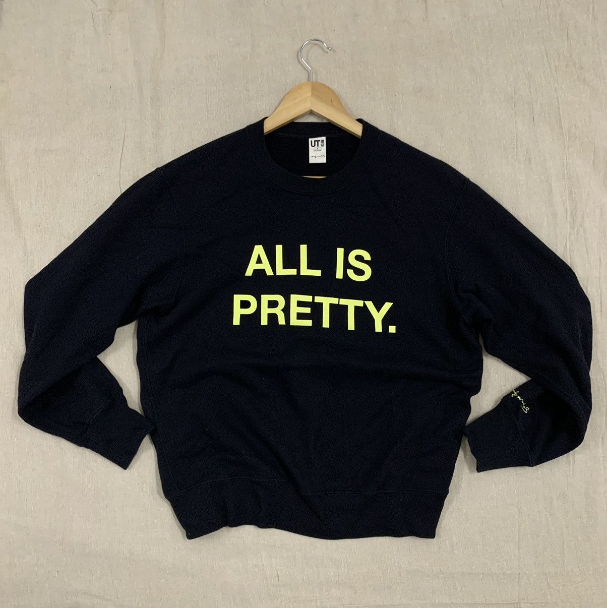 Andy Warhol × Uniqlo UNIQLO X ANDY WARHOL “ALL IS PRETTY” SPELLOUT VERY ...