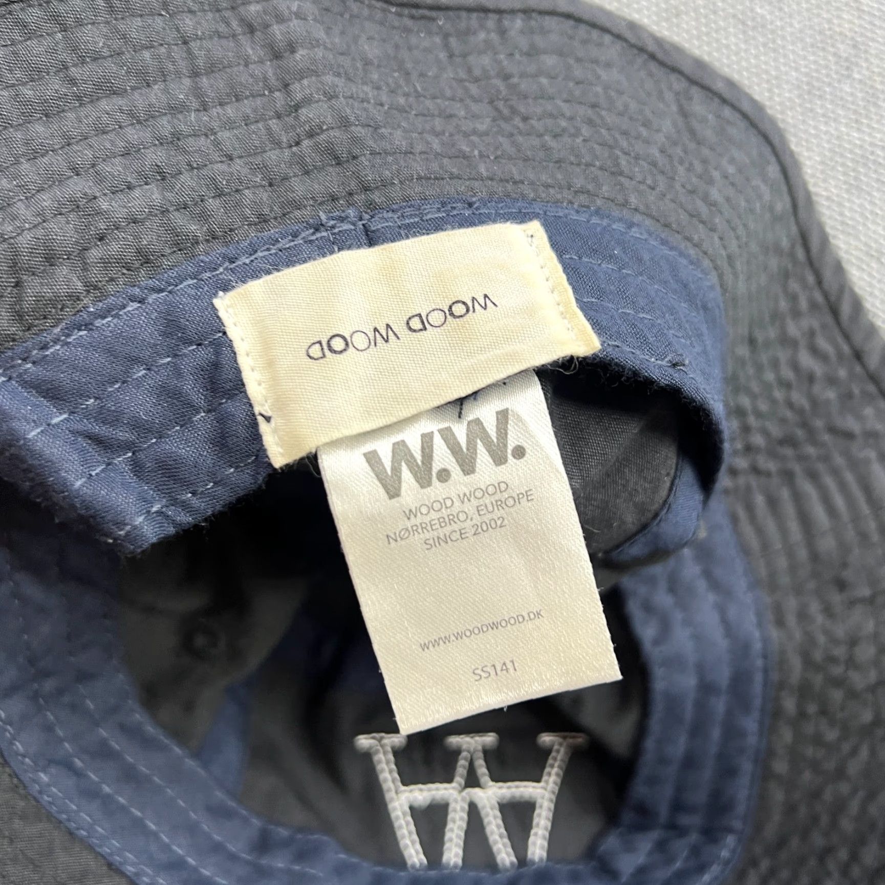 Wood Wood Wood Wood Black Bucket Hat One Size Unisex Size ONE SIZE - 5 Thumbnail
