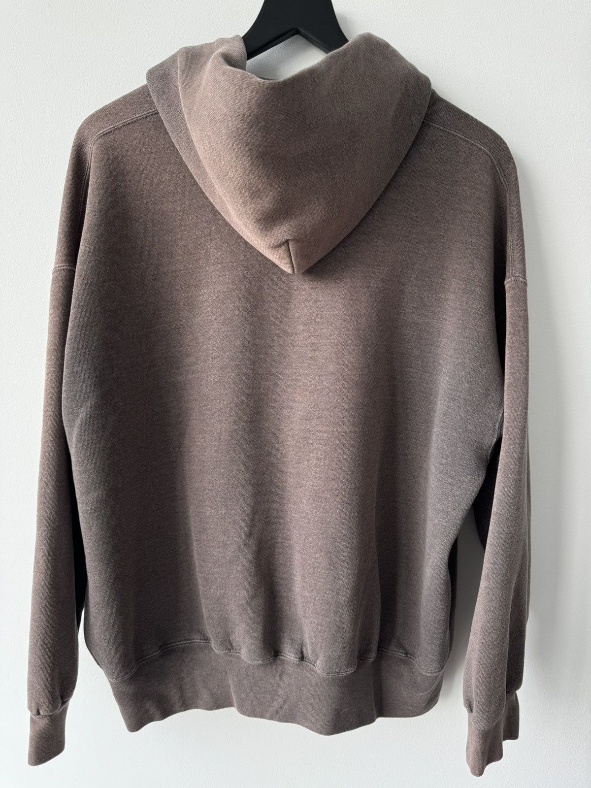 Vintage VINTAGE 90s FADED BROWN HOODIE THRASHED OVERSIZED BOXY Size US XL / EU 56 / 4 - 3 Thumbnail