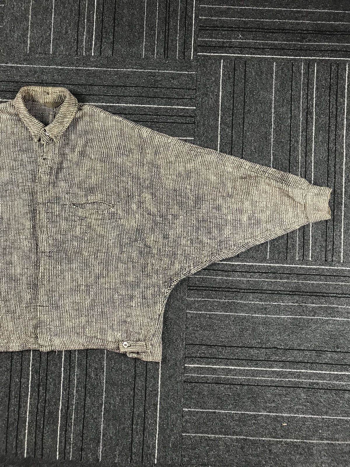 Yohji Yamamoto Vintage Y's Yohji Yamamoto weaves pullover /sashiko/quilt Size US M / EU 48-50 / 2 - 4 Thumbnail