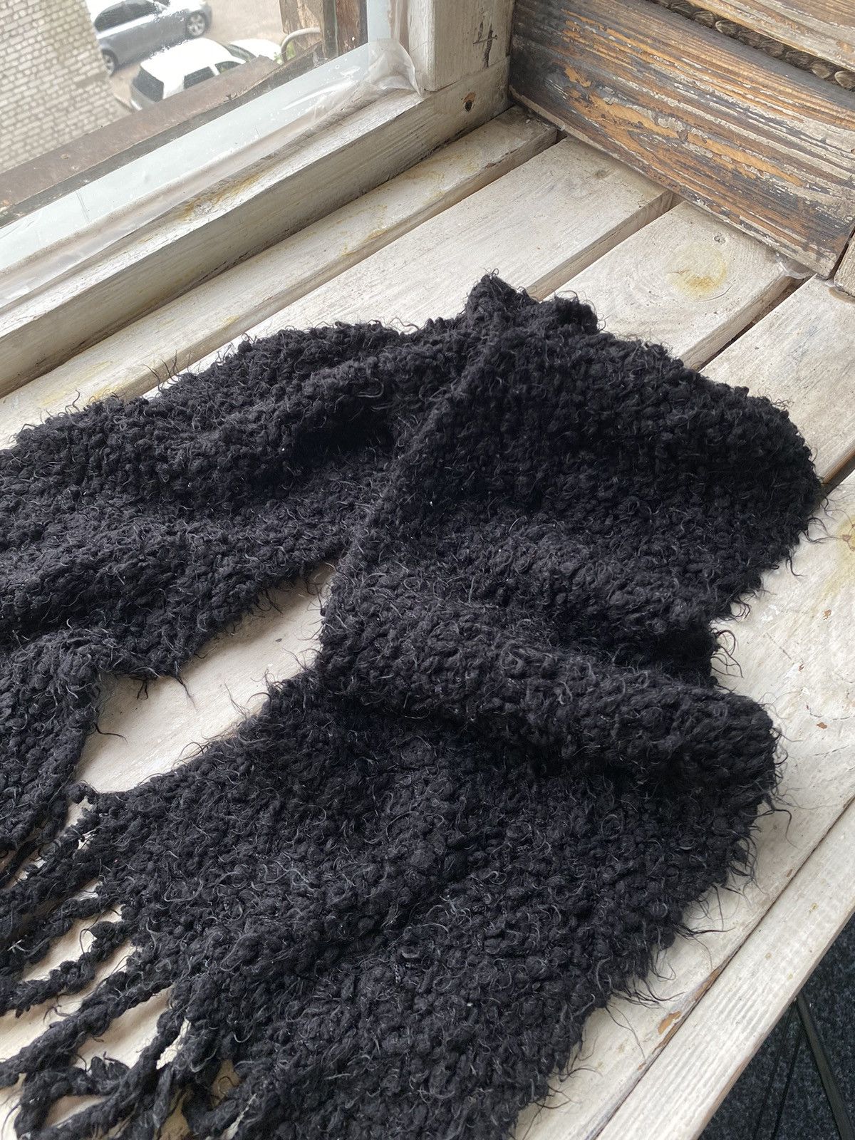 Japanese Brand × Vintage japanese fuzzy mohair scarf vintage y2k Size ONE SIZE - 3 Thumbnail