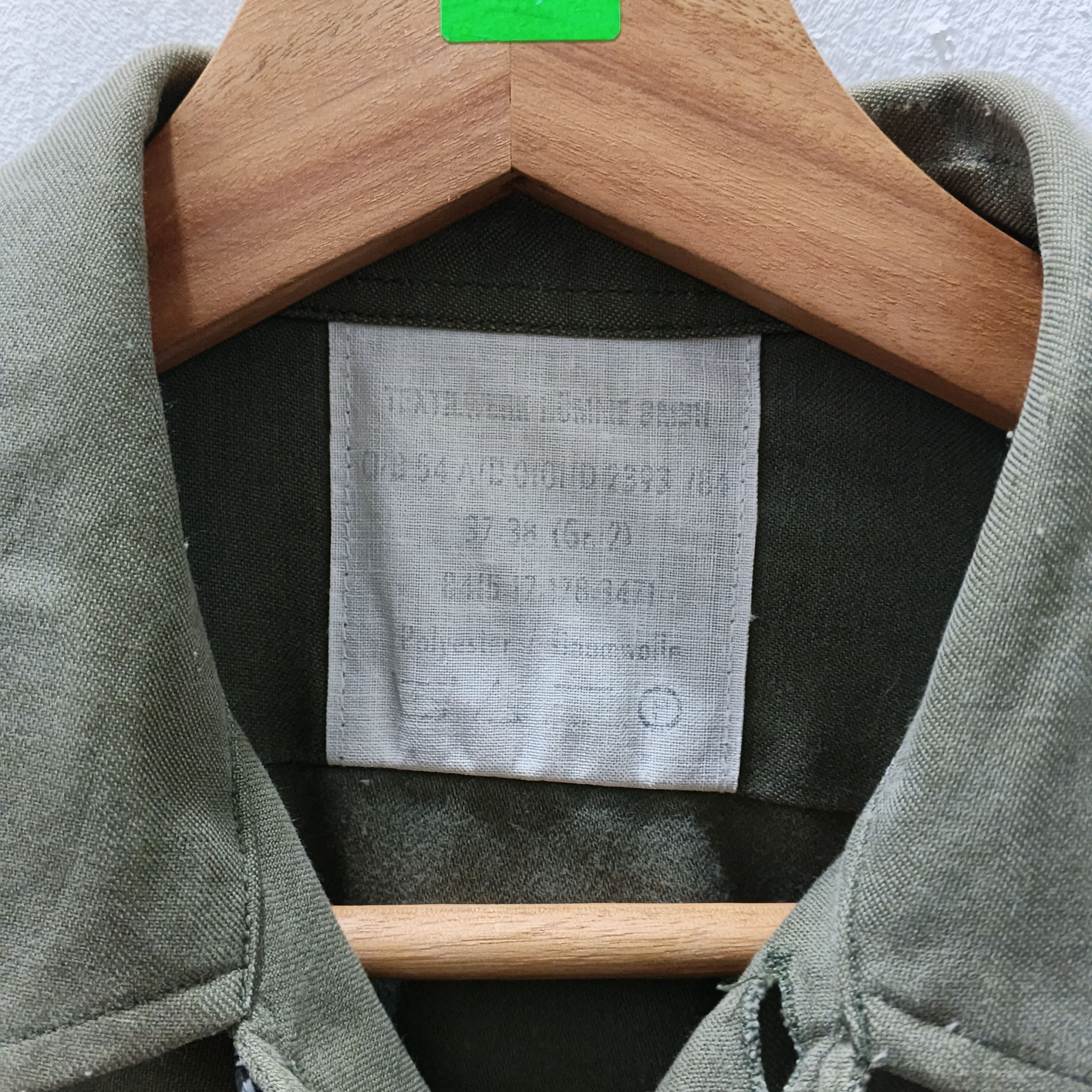 Vintage Vintage 80's Germany Army Issue OG Moleskin Jacket Size US M / EU 48-50 / 2 - 5 Thumbnail