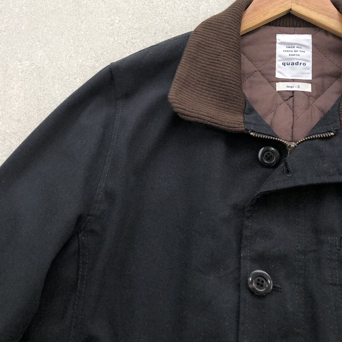 Japanese Brand QUADRO JAPAN All Part Of The Earth Canvas Outer Chore Jacket Size US M / EU 48-50 / 2 - 3 Thumbnail
