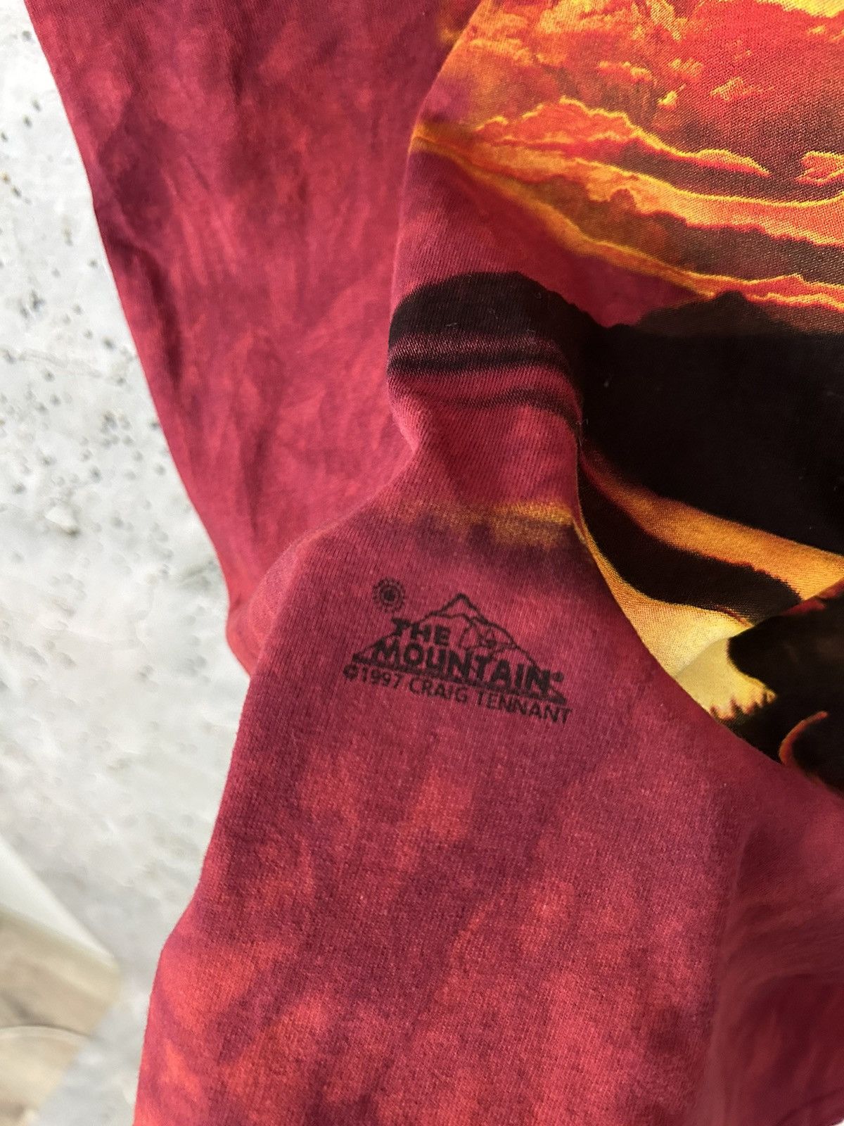 The Mountain Vintage The Mountain 90s USA Indian Graphic Tee Hype Size US L / EU 52-54 / 3 - 4 Thumbnail