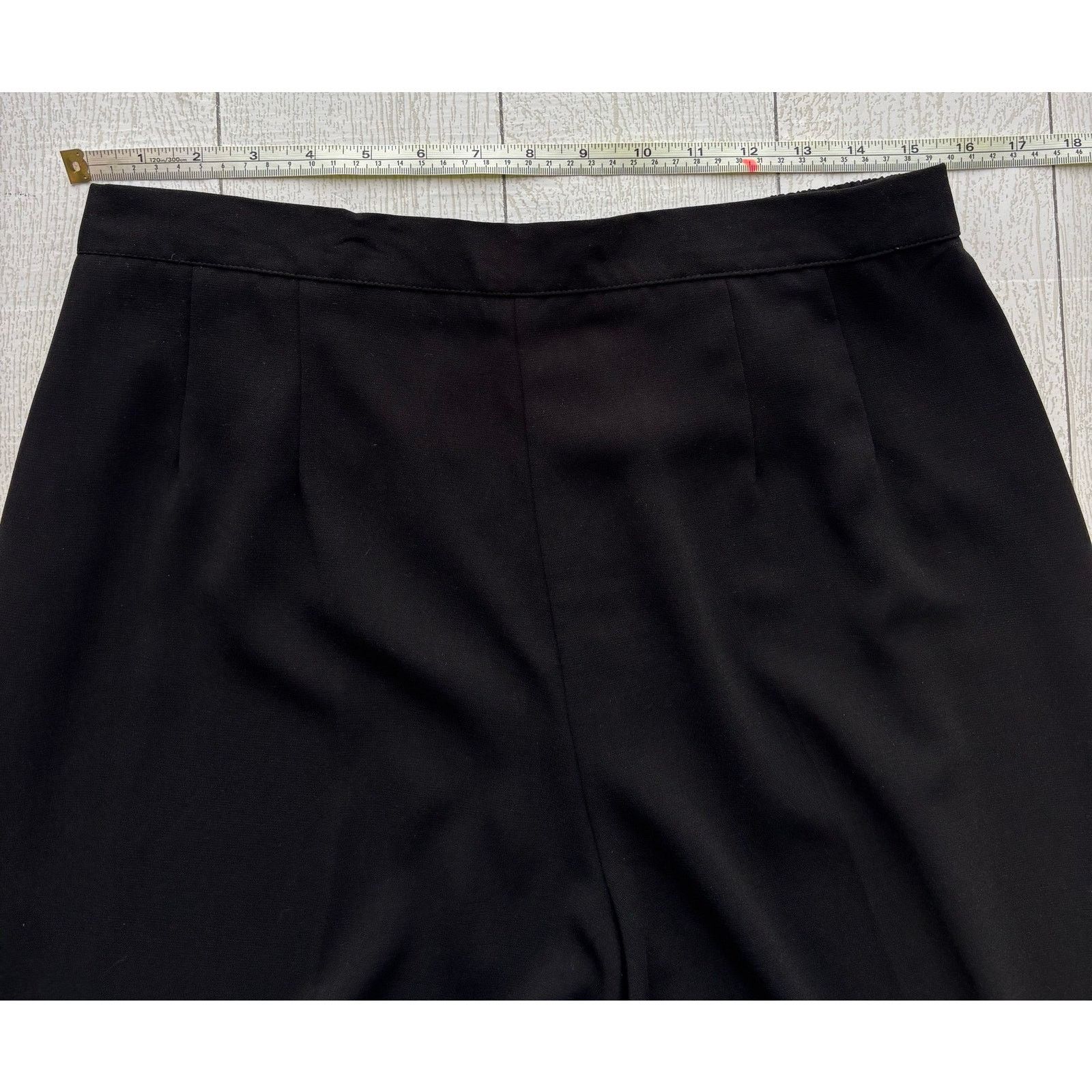 Other Sheri Martin New York Women’s Black Dress Pants Size 14 Size 36" / US 14 / IT 50 - 3 Thumbnail
