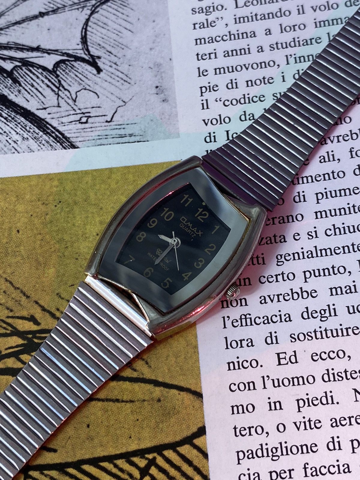 Japanese Brand × Jewelry × Vintage Unique Omax Watch Silver Black Size ONE SIZE - 3 Thumbnail